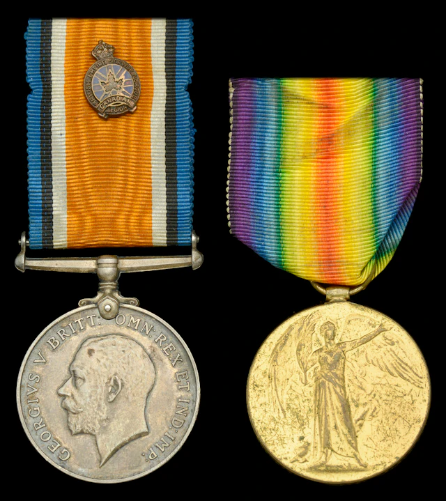 Pair: Private J. C. Greer, Princess Patricia’s Canadian Light Infantry