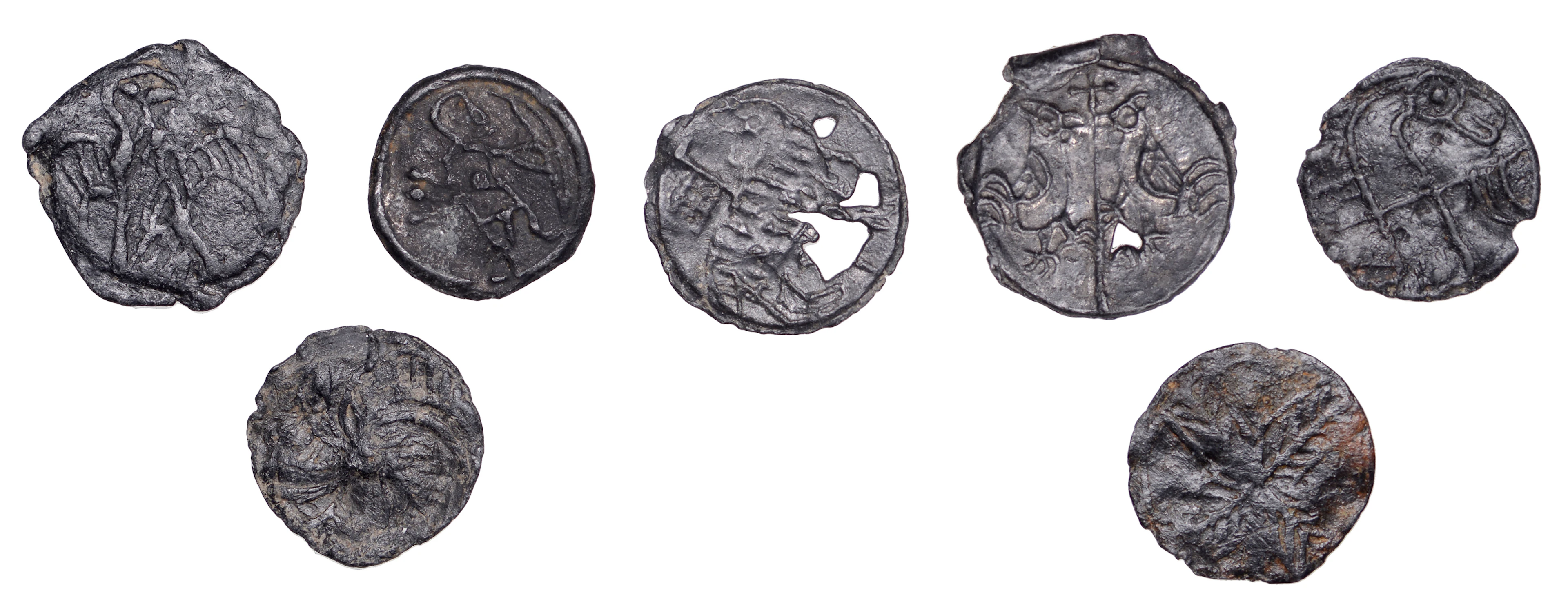 BNJ 53 type F (late pictorials), early-mid 14th century (7), slightly