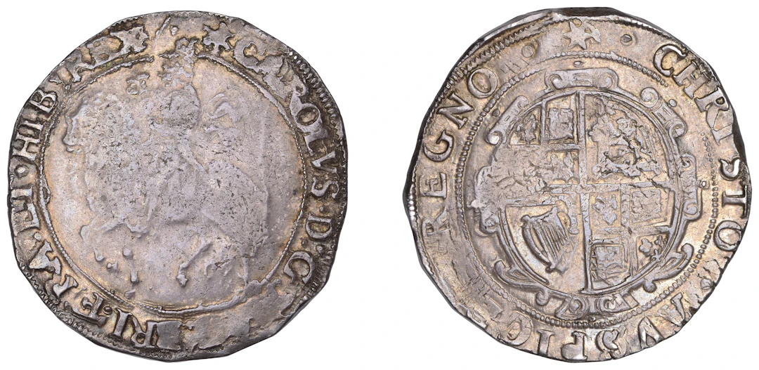 Charles I (1625-1649), Tower mint (under Parliament), Halfcrown, Gp