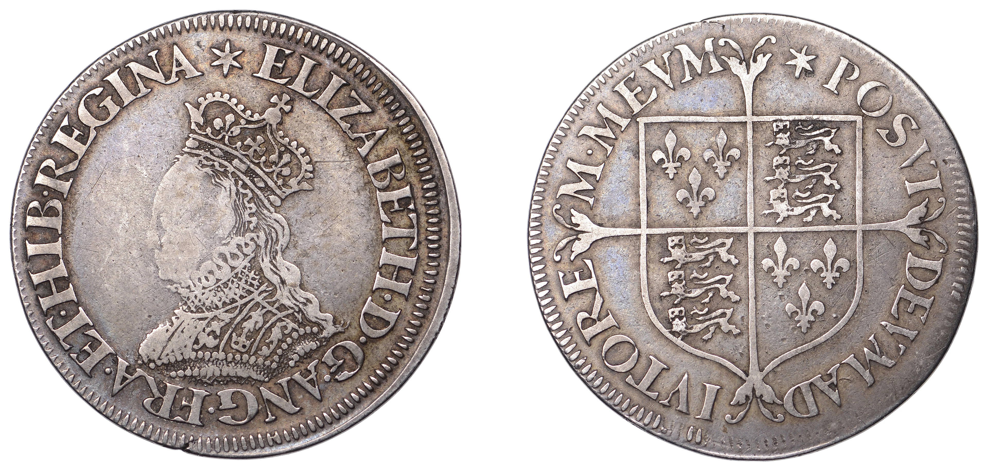 Elizabeth I (1558-1603), Milled coinage, Shilling, undated [1560-1]