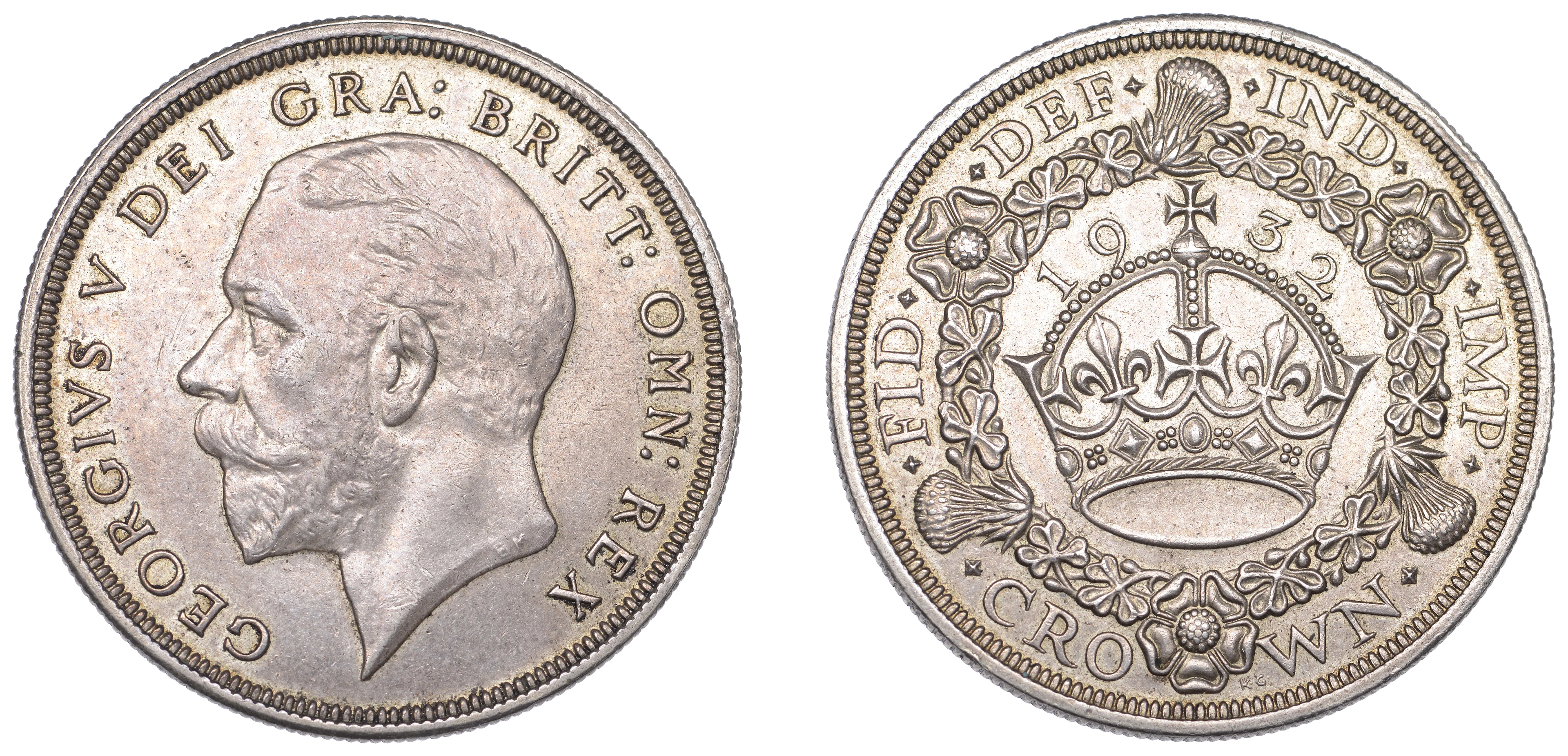George V (1910-1936), Crown, 1932 (ESC 3641; S 4036). Toned, good