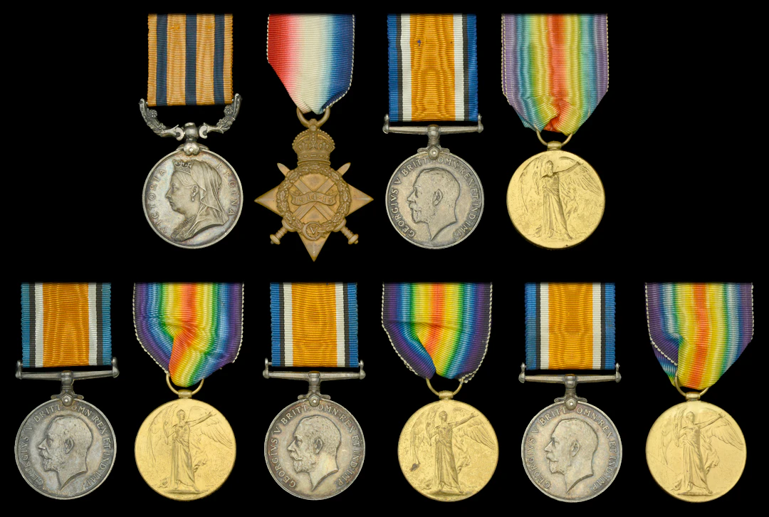 Family Group: Four: Major C. T. Holland, Wiltshire Regiment, late