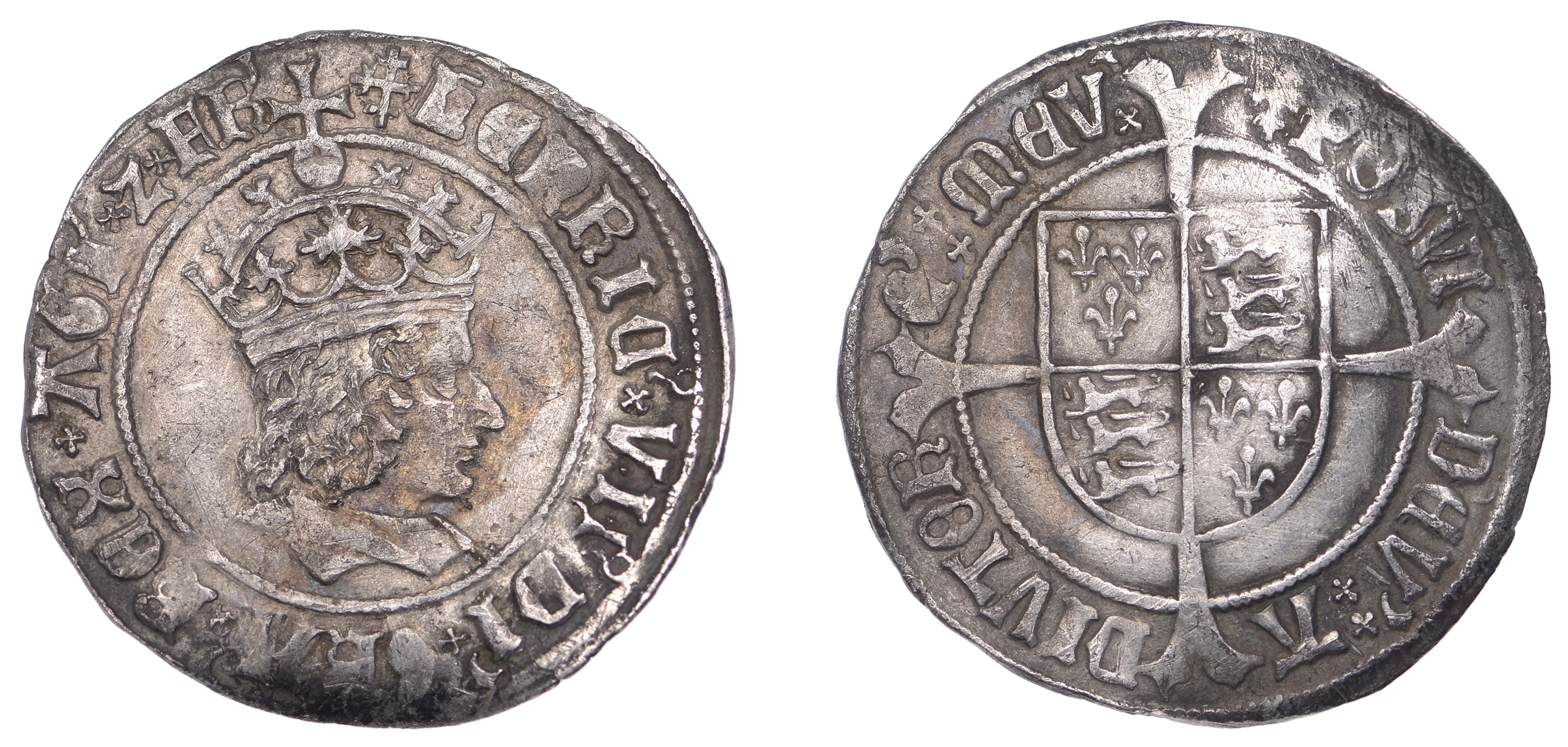 Henry VII (1485-1509), Profile issue, Groat, regular type, mm. cross-crosslet