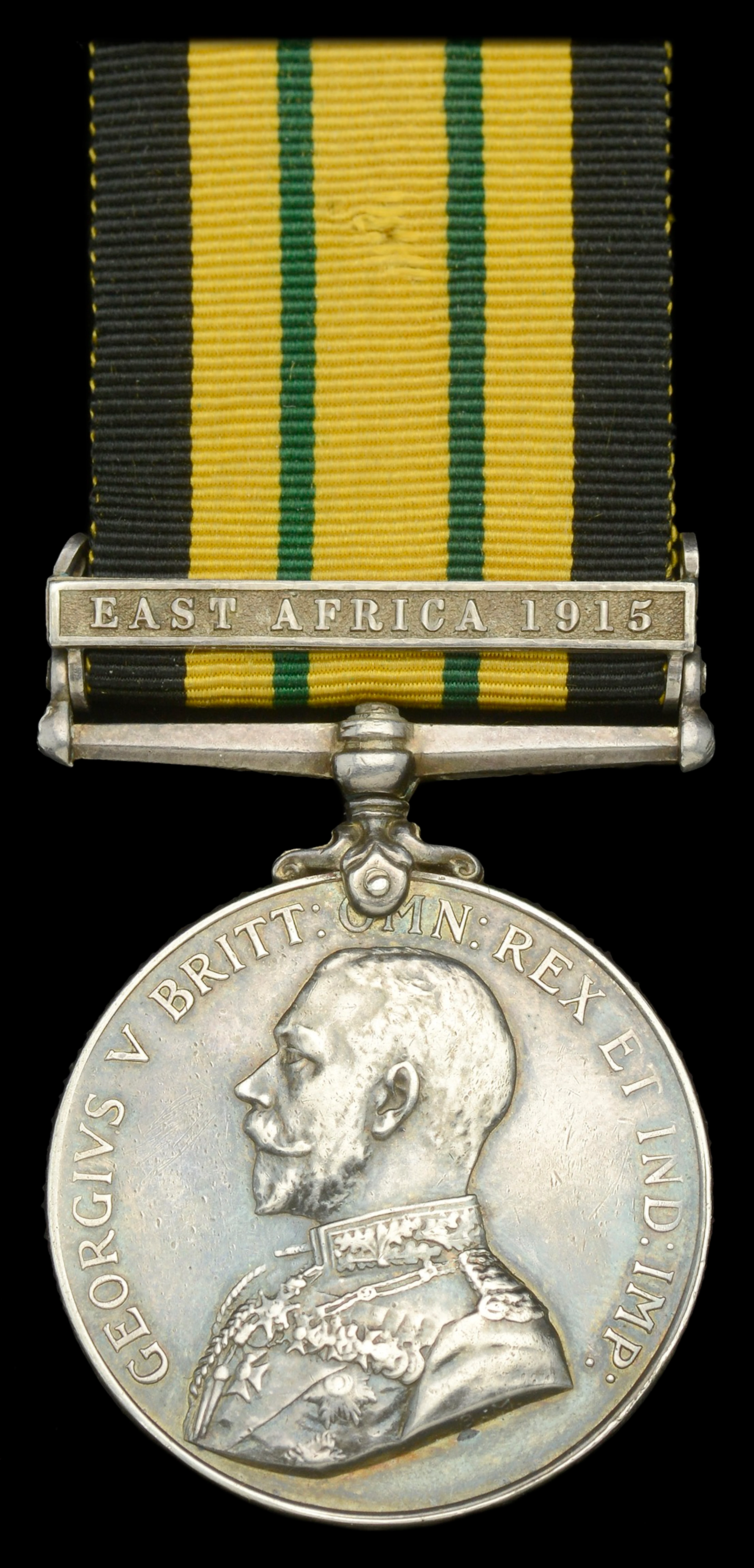 The scarce A.G.S. ‘East Africa 1915’ awarded to Sir E. J. Waddington