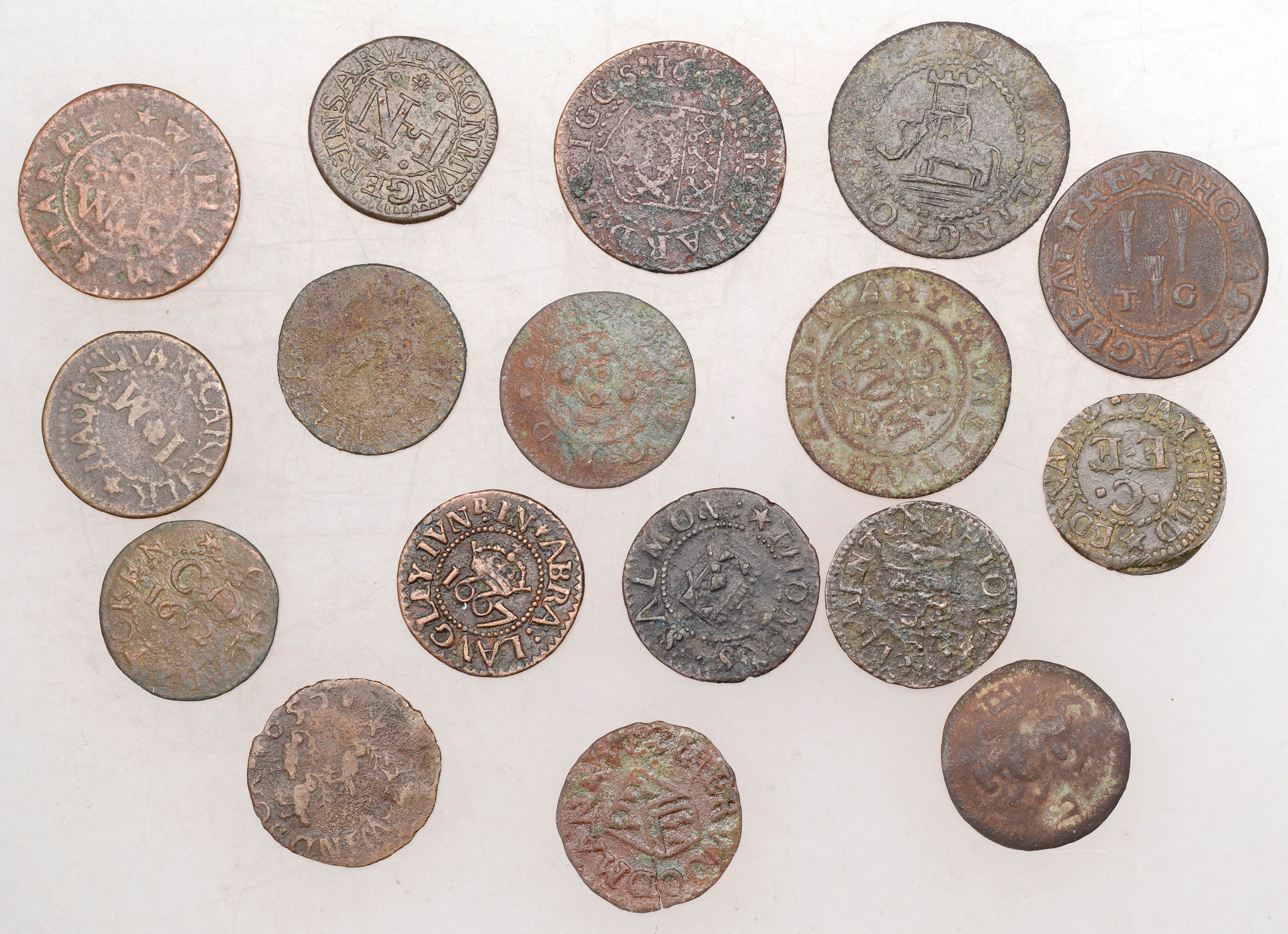 17th Century Tokens, BERKSHIRE, Abingdon, Thomas Geagle, Halfpenny