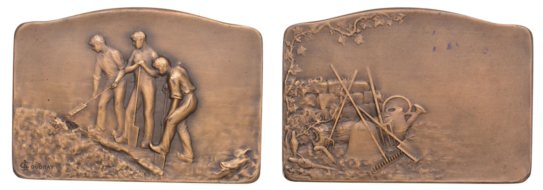 FRANCE, Les Maraîchers, or Trois Bécheurs [The Market Gardeners, or