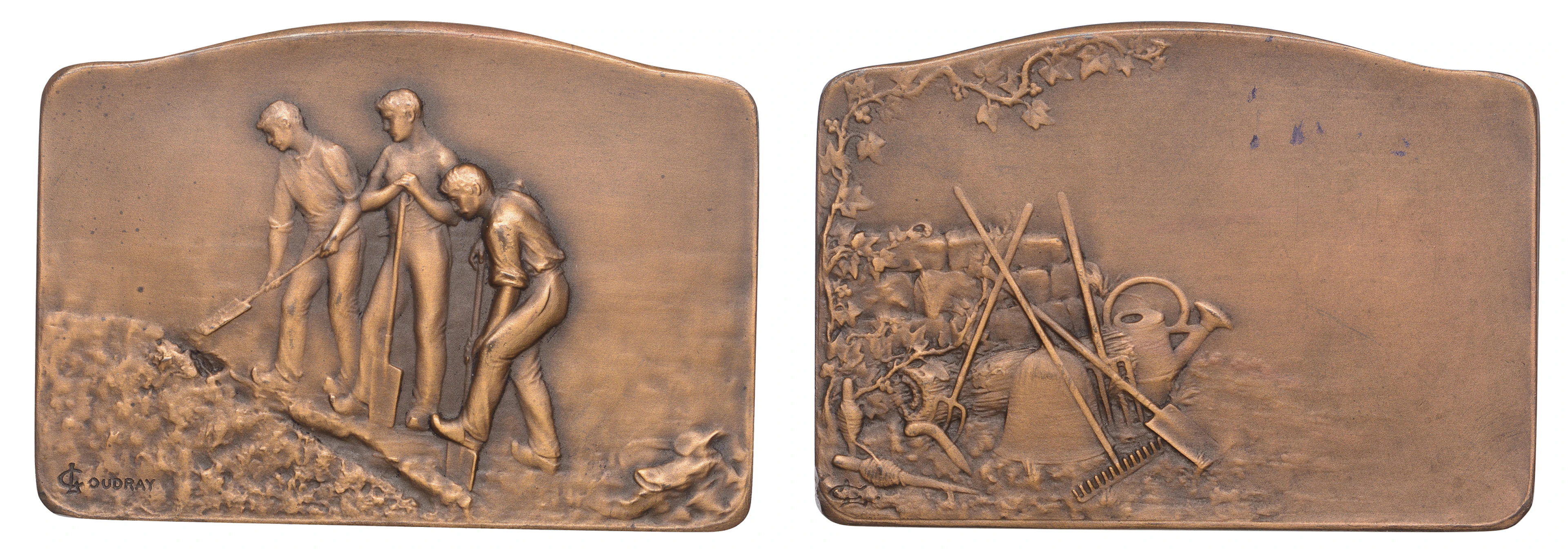 FRANCE, Les Maraîchers, or Trois Bécheurs [The Market Gardeners, or
