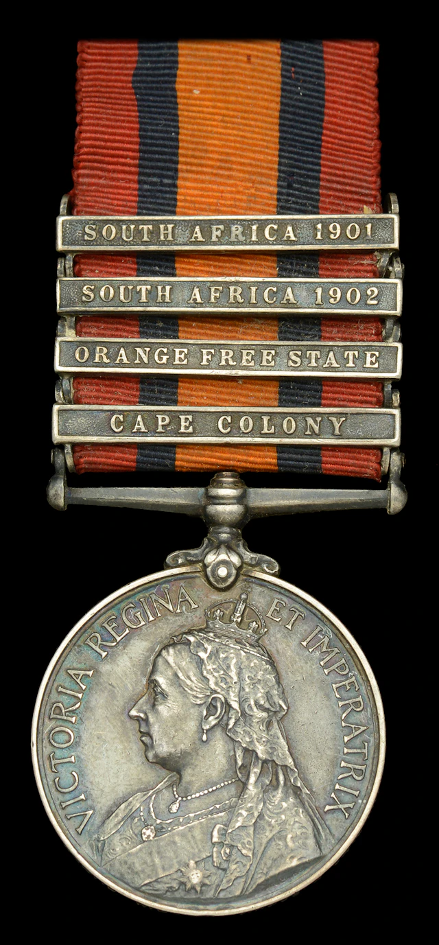 Queen’s South Africa 1899-1902, 4 clasps, Cape Colony, Orange Free