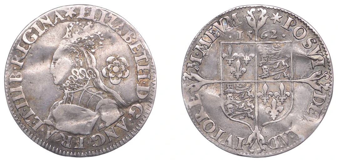 Elizabeth I (1558-1603), Milled coinage, Sixpence, 1562, mm. star