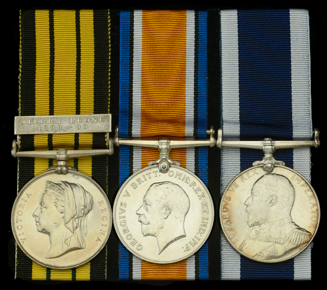Three: Chief Petty Officer F. Underhill, Royal Navy, later Royal Fleet