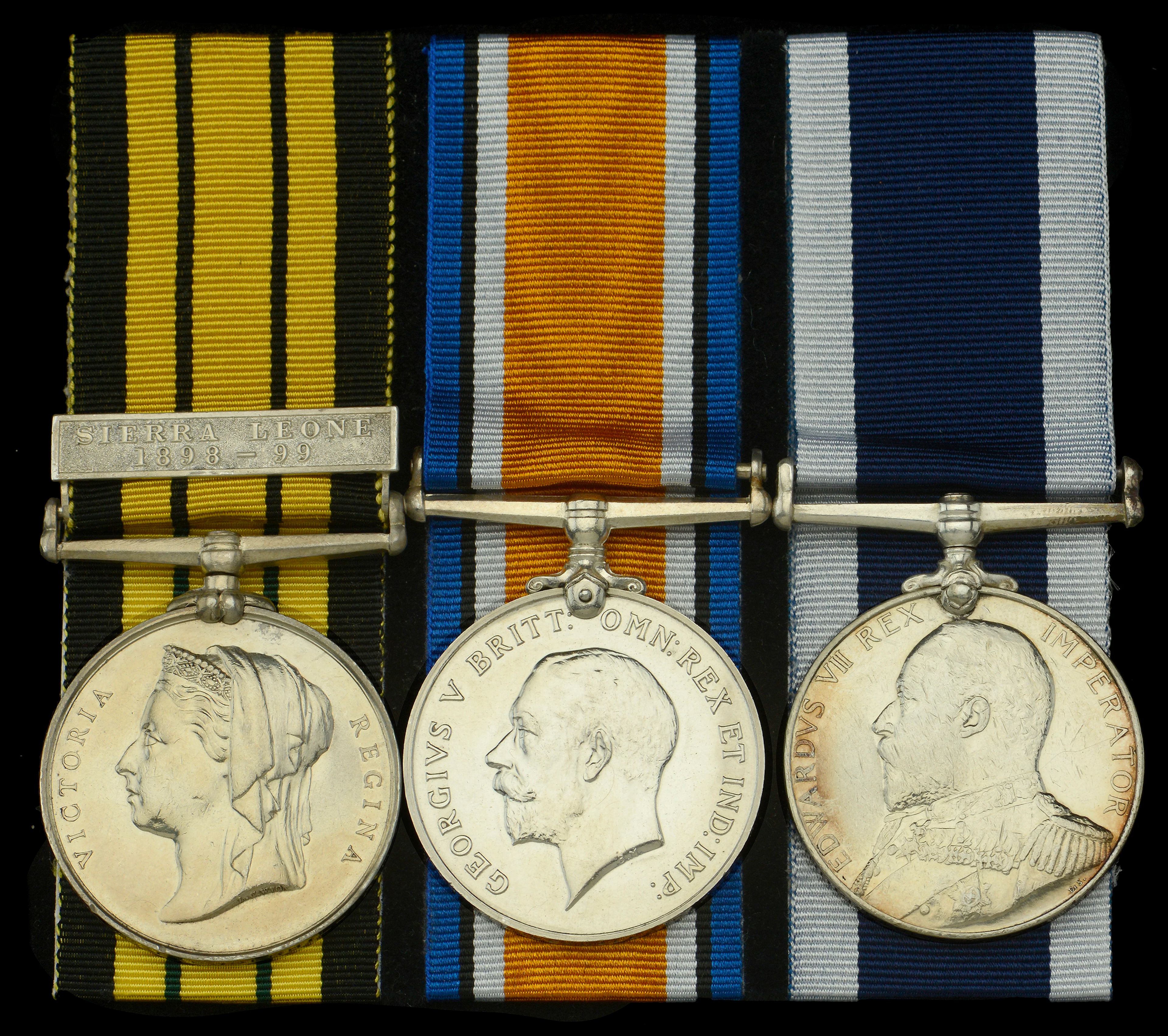 Three: Chief Petty Officer F. Underhill, Royal Navy, later Royal Fleet