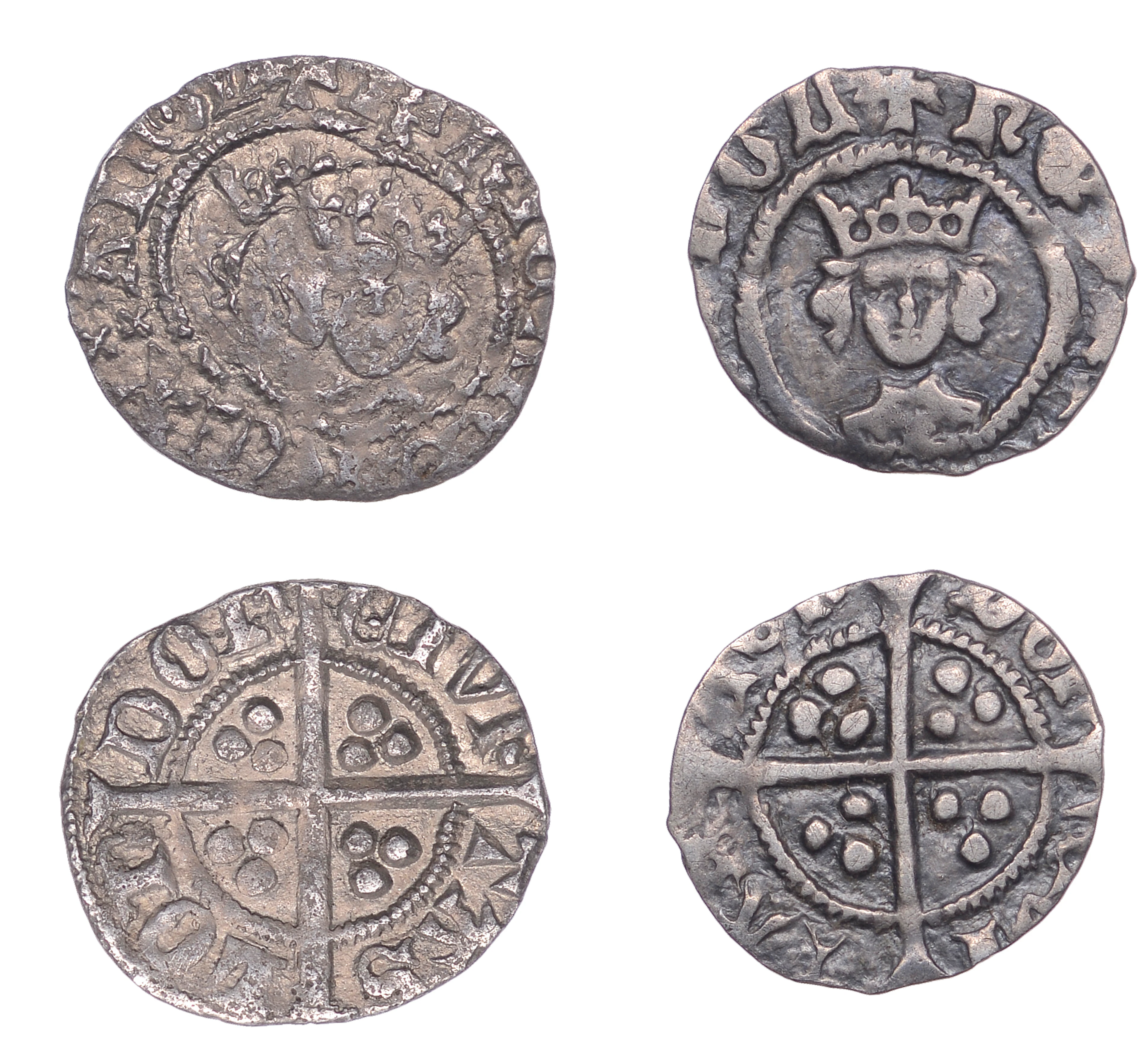 Richard II, Halfpenny, type I, London, annulet on breast, 0.52g/12h
