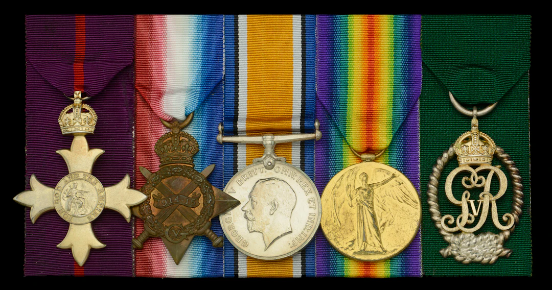 A Great War O.B.E. group of five awarded to Lieutenant-Commander W.
