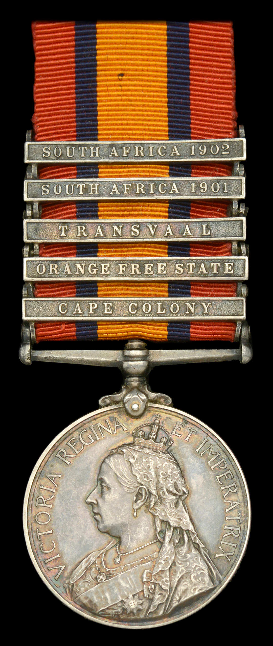 Queen’s South Africa 1899-1902, 5 clasps, Cape Colony, Orange Free