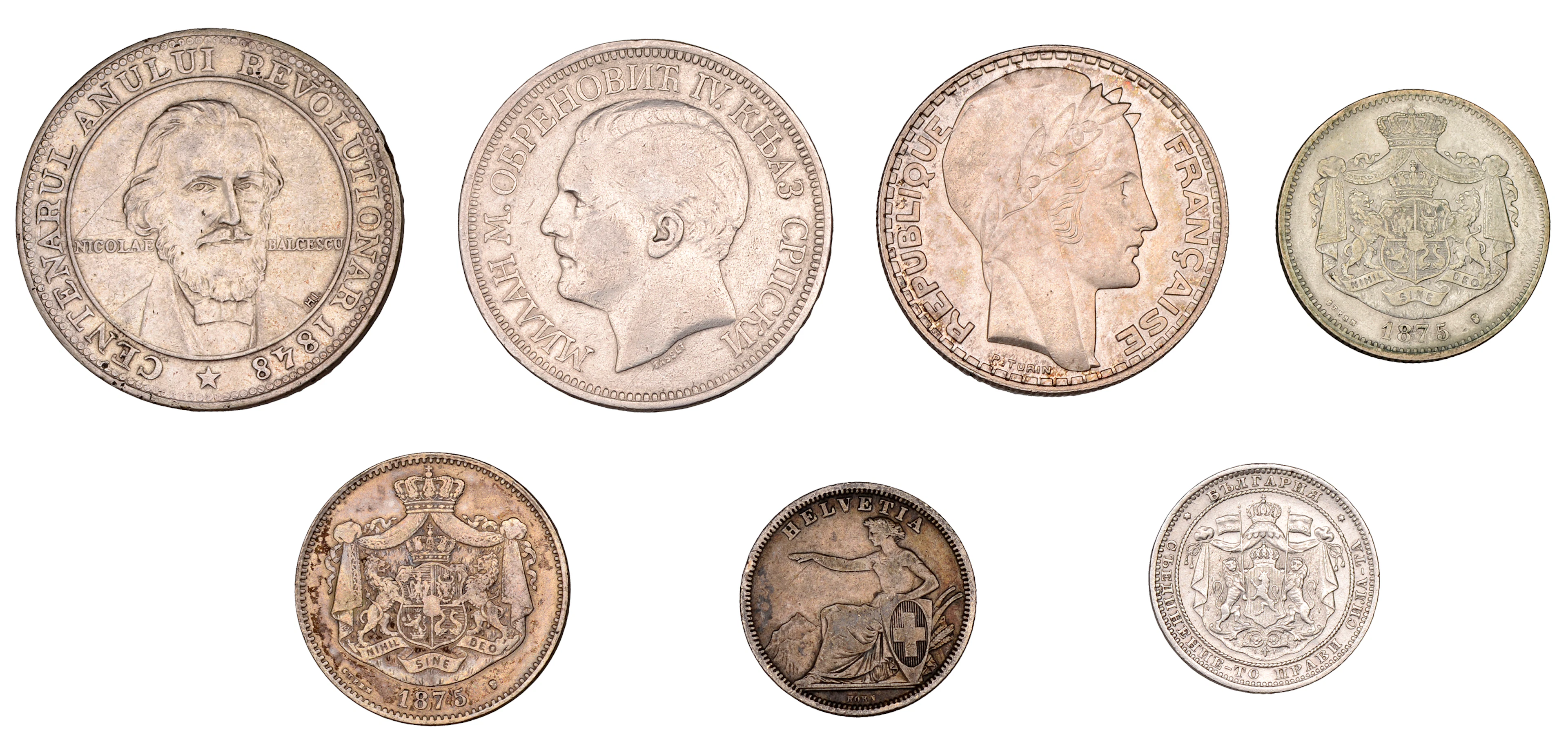 Miscellaneous, BULGARIA, Alexander I, Lev, 1882, St Petersburg (KM
