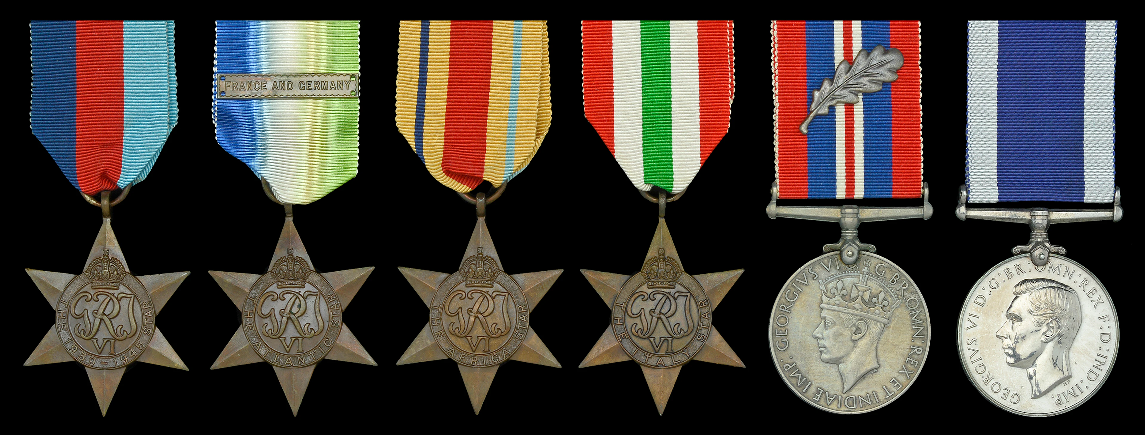 Six: Able Seaman R. Hatton, Royal Navy, who was Mentioned in Despatches