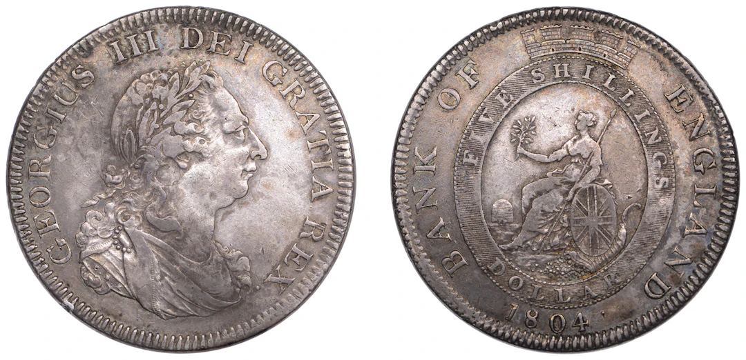George III (1760-1820), Bank of England, Dollar, 1804, type A/2 (ESC