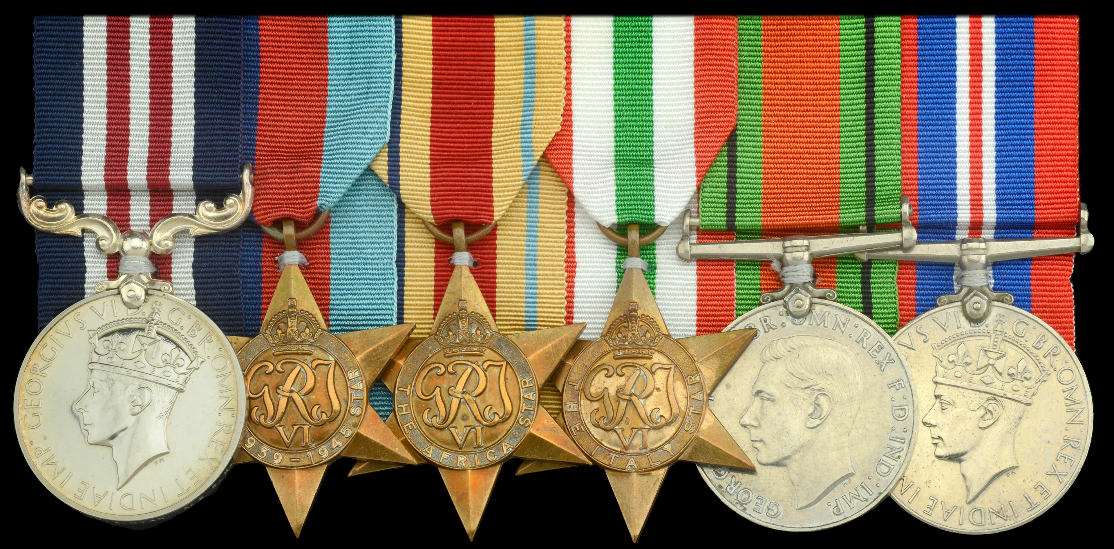 A Second World War ‘Sicily - advance on Centuripe’ immediate M.M.