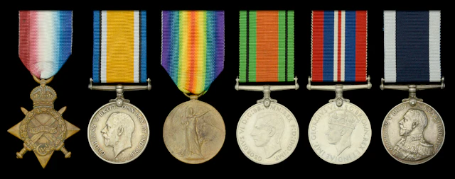 Six: Stoker First Class W. H. Clegg, Royal Navy, later Royal Fleet