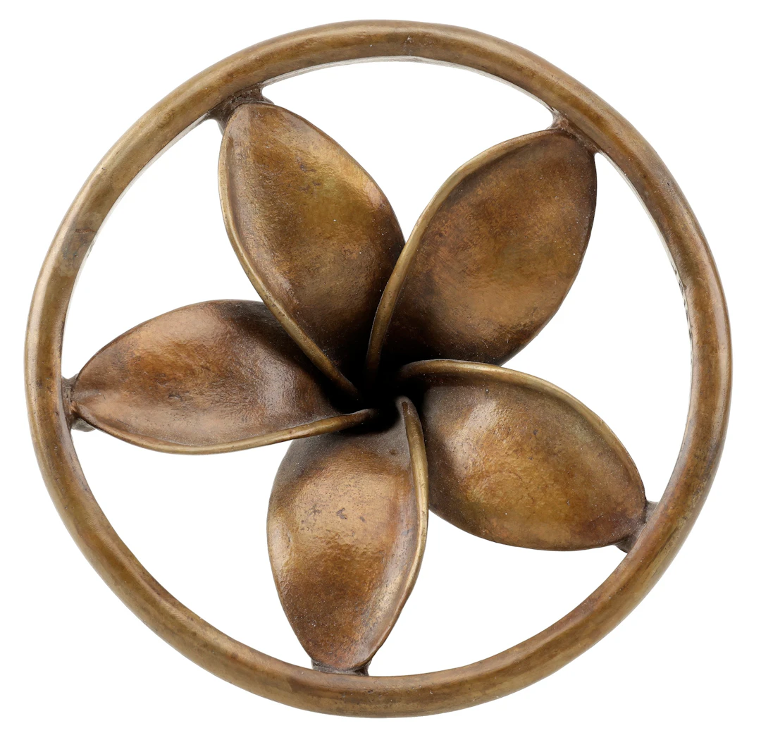 NEW ZEALAND, Pacific Rim, 2001, an openwork cast bronze medal by J.