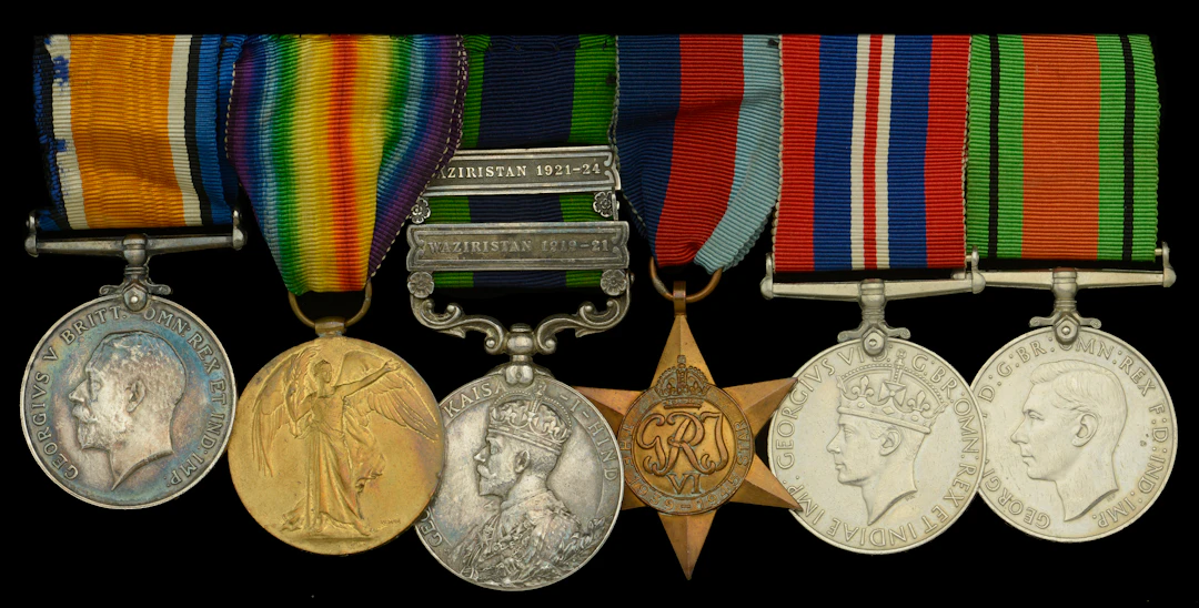 Six: Private C. C. J. Harris, Royal Welsh Fusiliers British War and