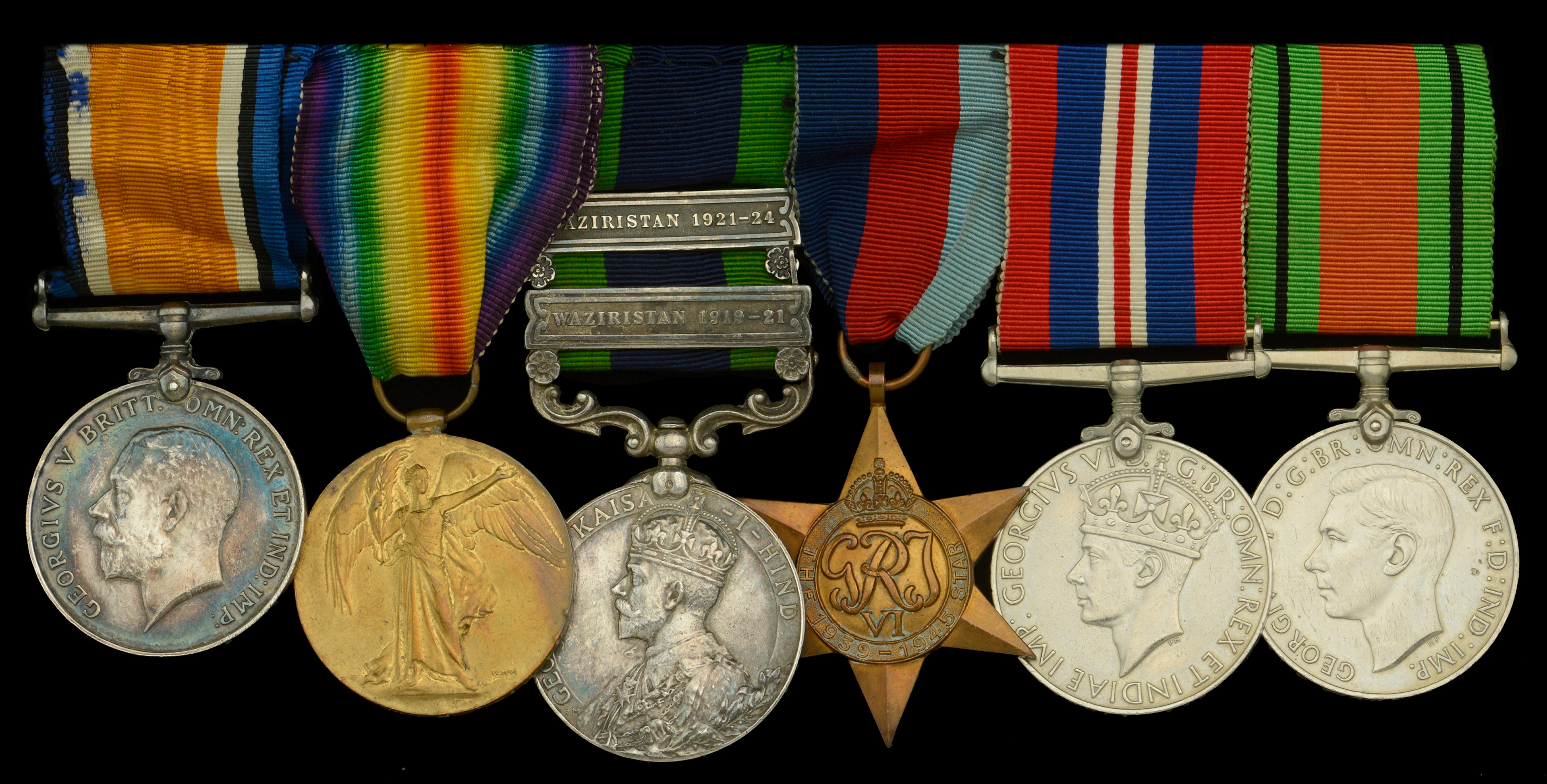 Six: Private C. C. J. Harris, Royal Welsh Fusiliers British War and
