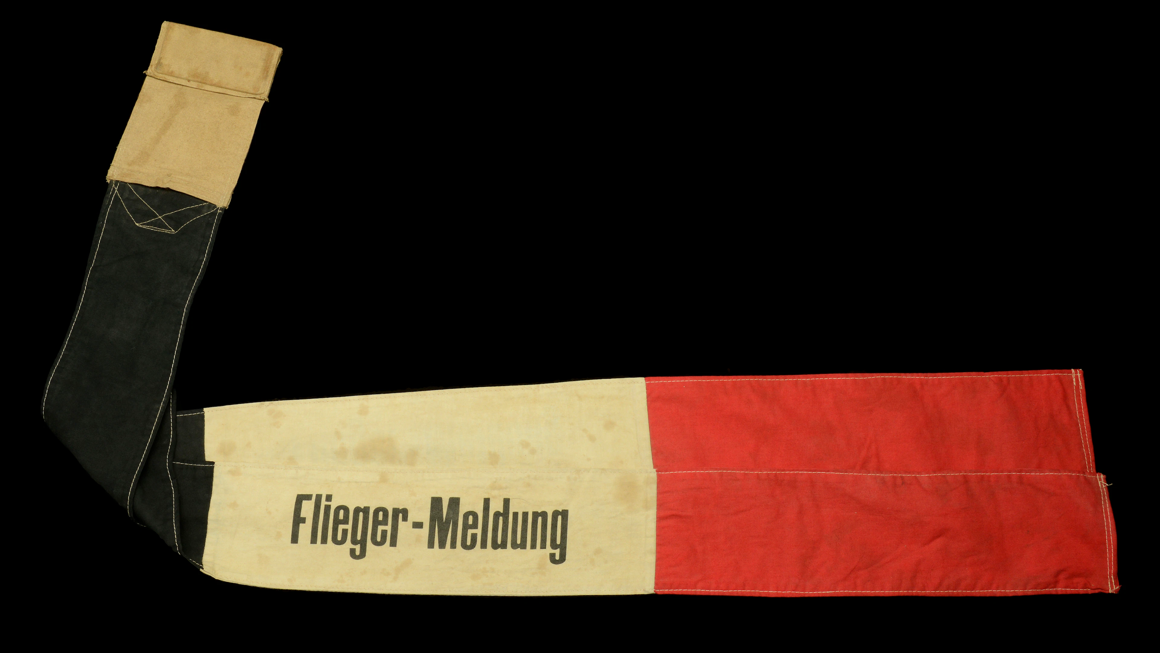 Imperial German Air Force, early Great War era Message Streamer, and