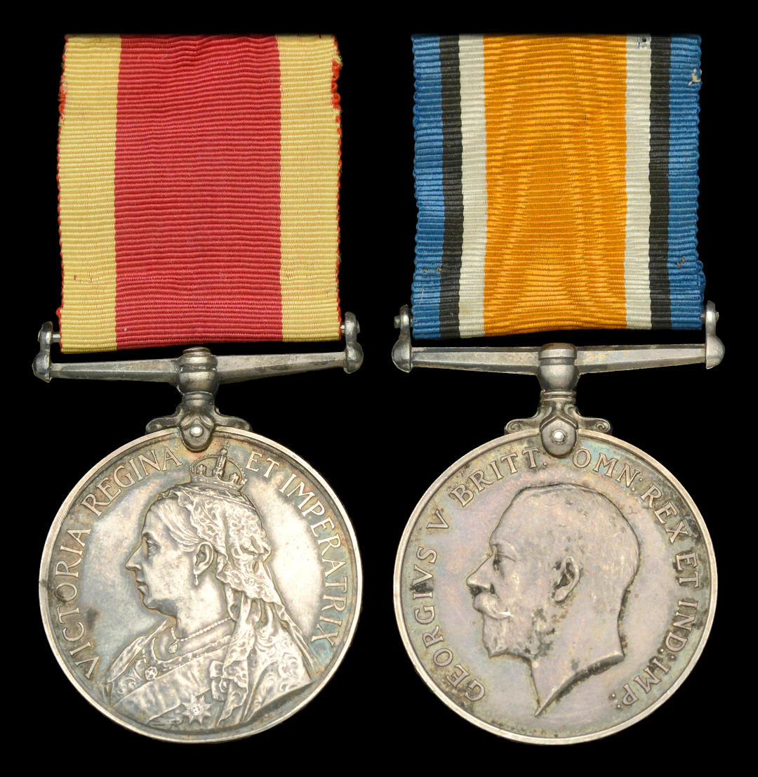 Pair: Naval Chaplain the Reverend Michael Longridge, Royal Navy, later