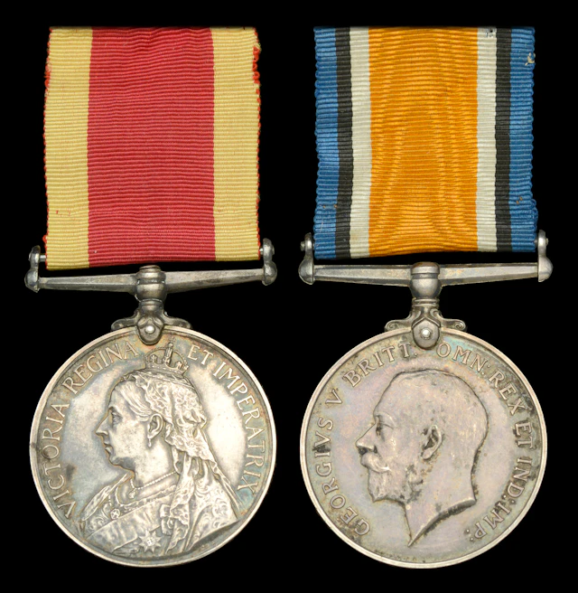 Pair: Naval Chaplain the Reverend Michael Longridge, Royal Navy, later