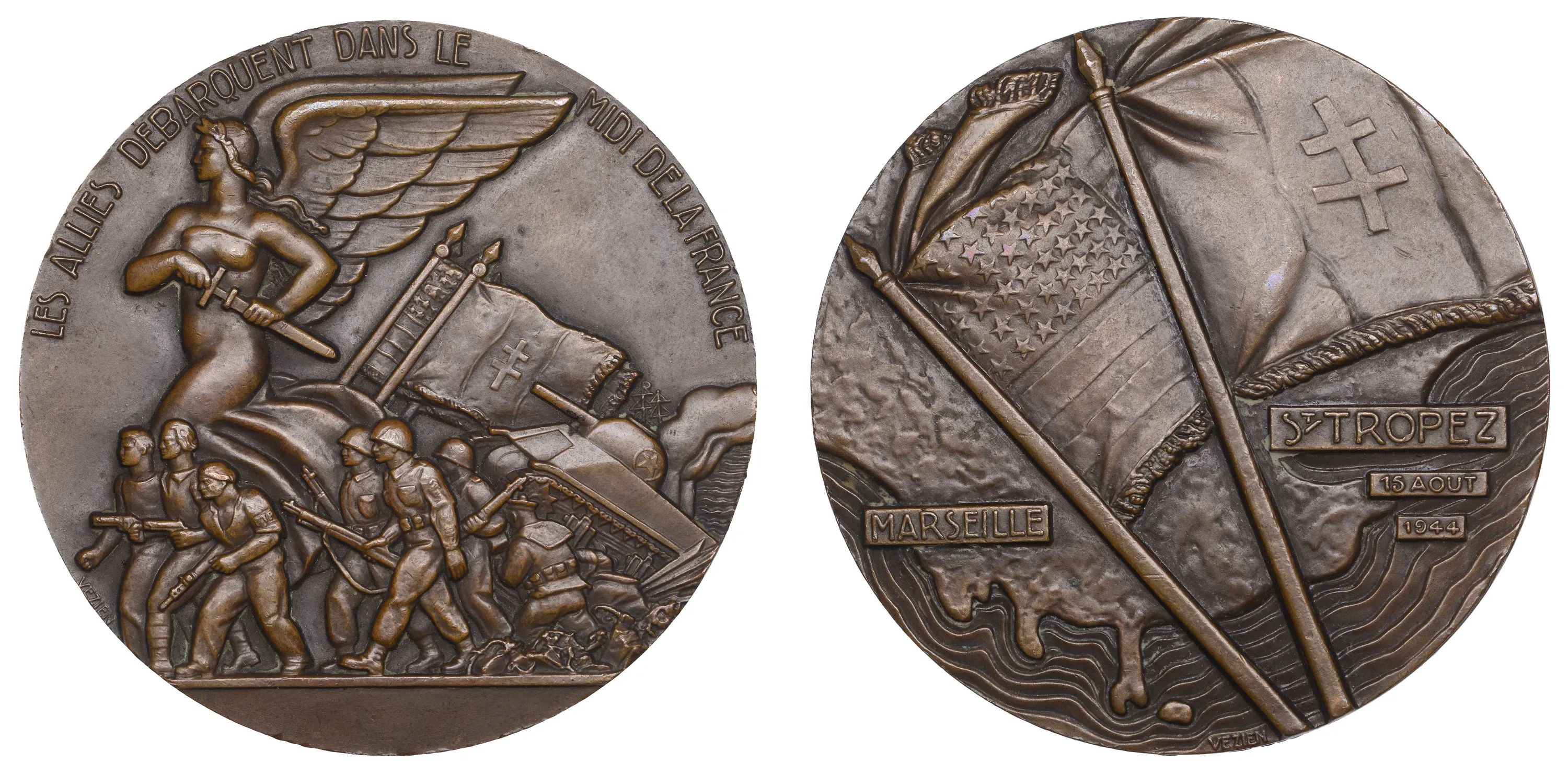FRANCE/U.S.A., Les Alliés Débarquent dans le Midi [The Allies Land