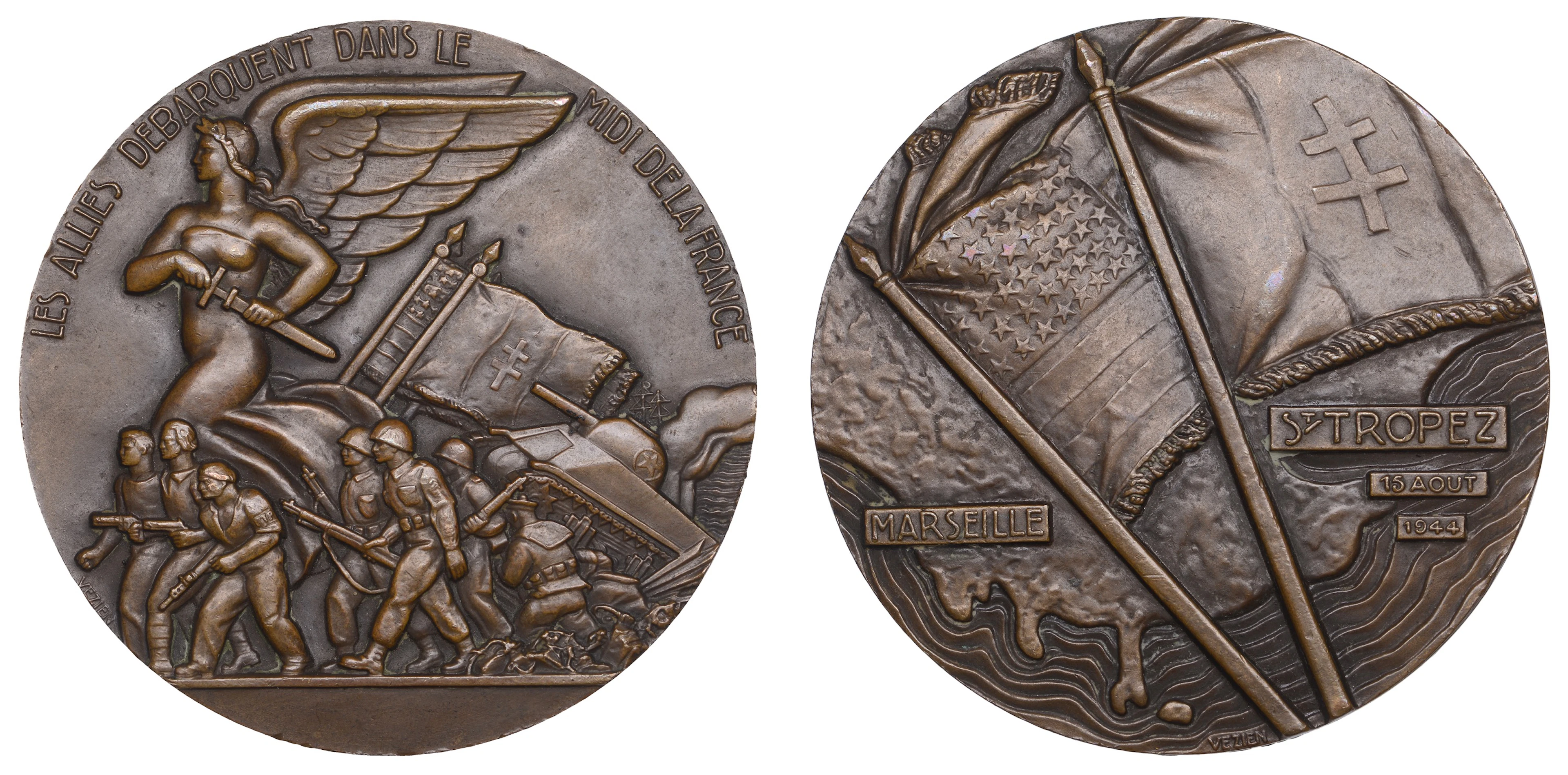 FRANCE/U.S.A., Les Alliés Débarquent dans le Midi [The Allies Land