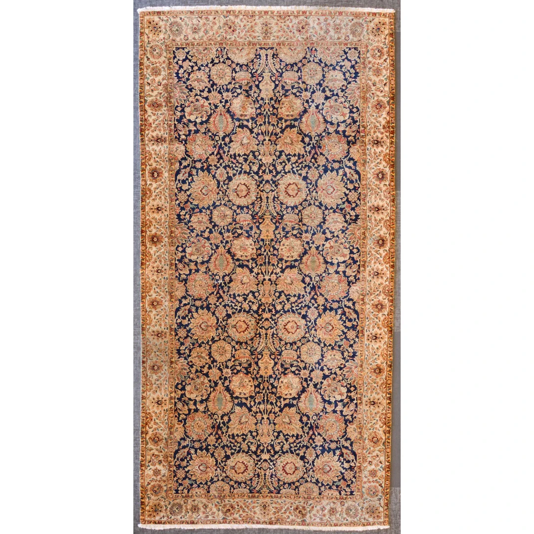 Indo Agra Carpet, India, 8.1 x 16.5