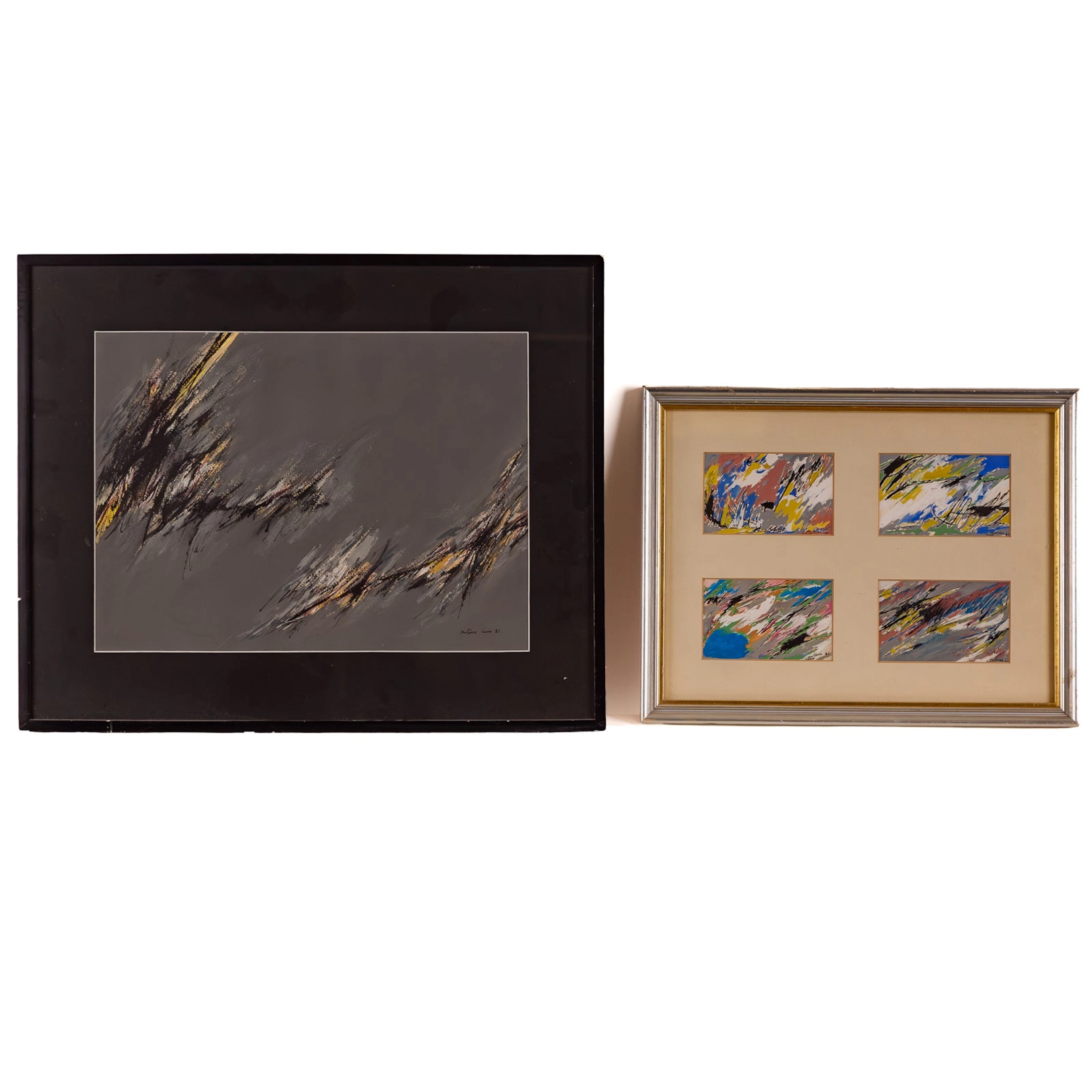 Joaquin Martinez Cano. Five Works in Two Frames