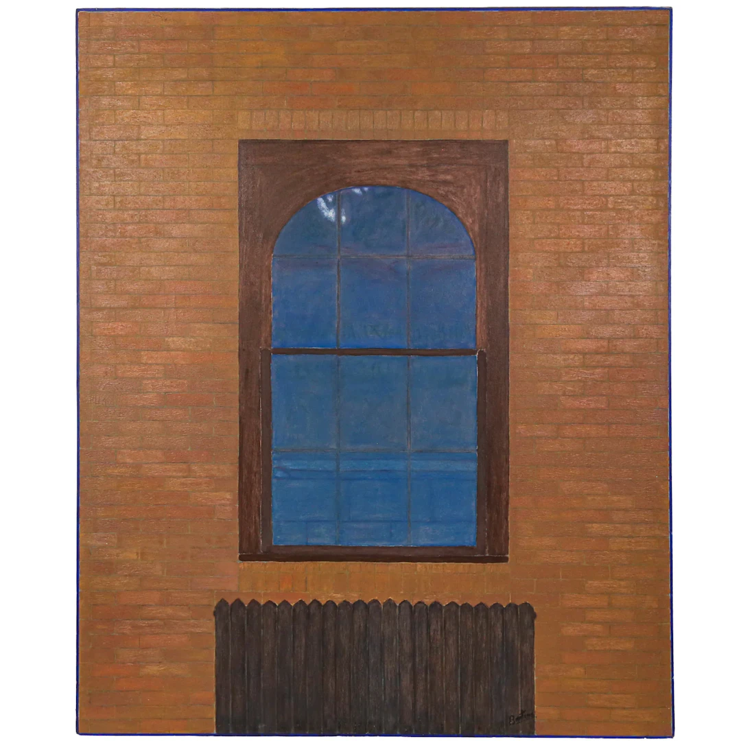 Gilberto Bartens. "Enchanted Window," oil