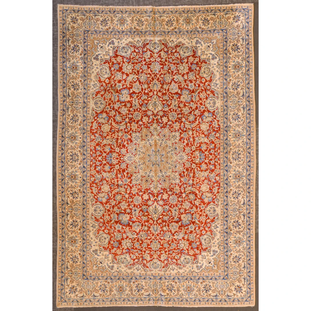 Nain Rug, Persia, 8.3 x 12.3