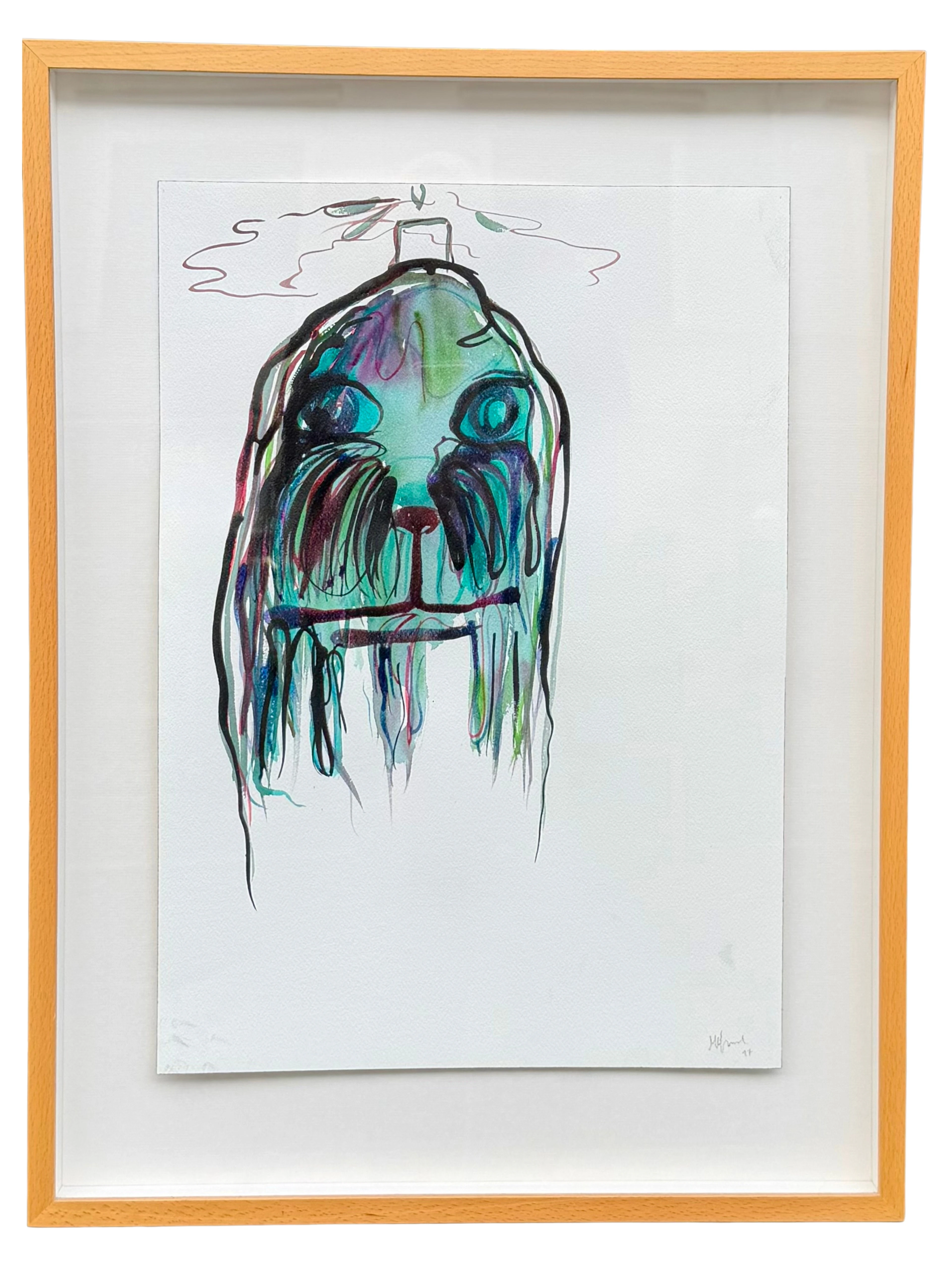 Bjarne Melgaard - Akvarell 1997