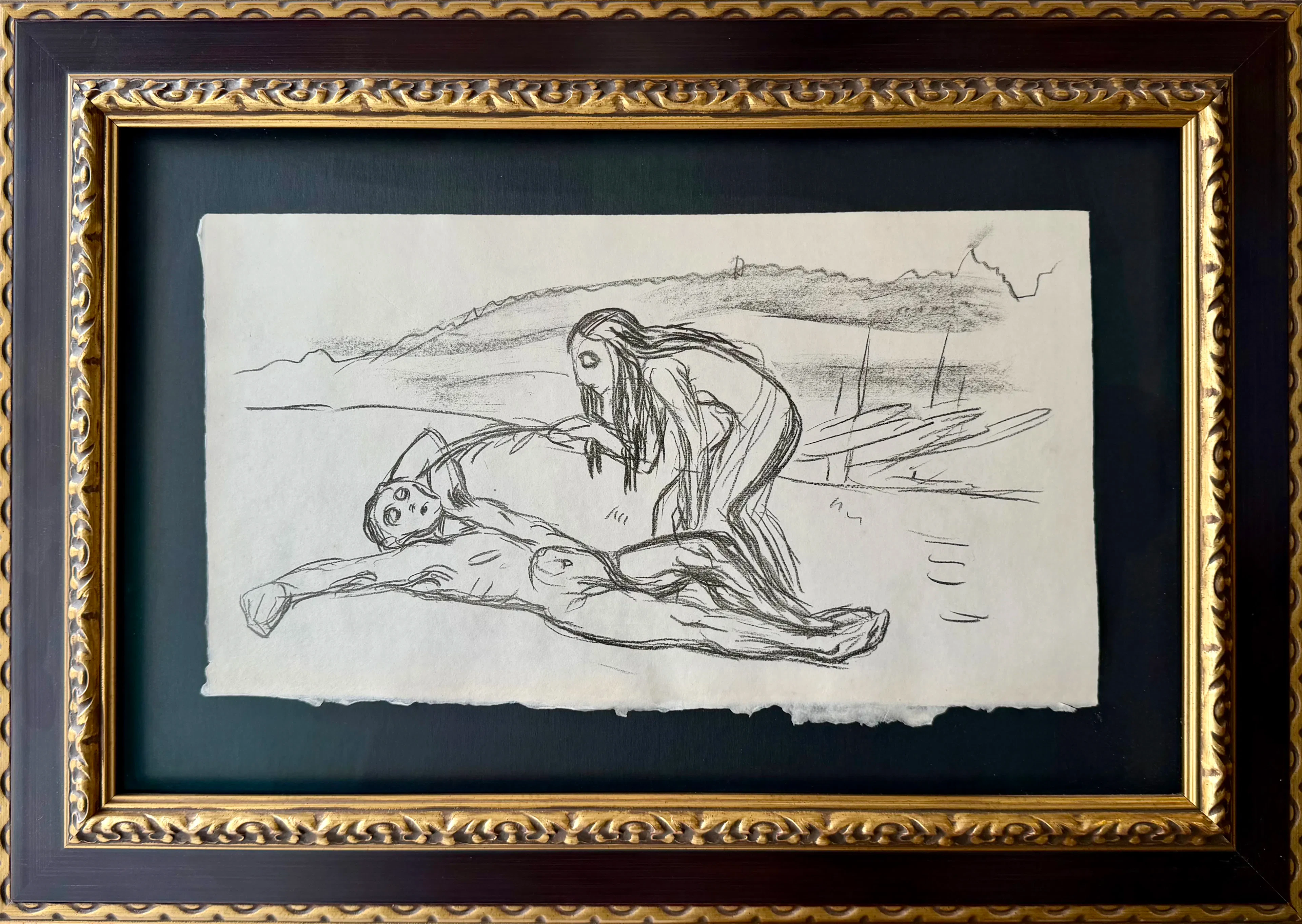 Edvard Munch - Alpha og Omega (Japan papir)*