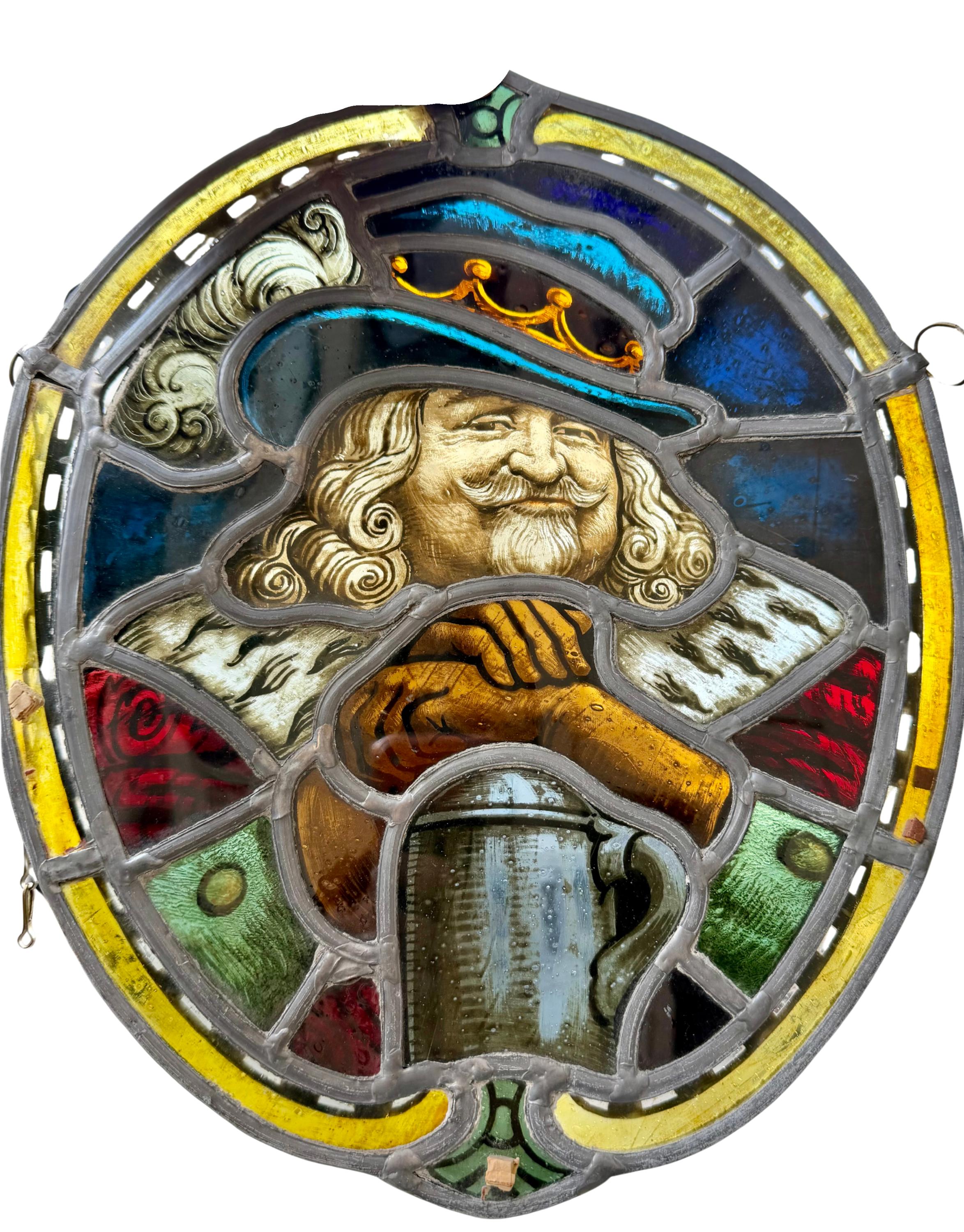 2 blyglassvinduer