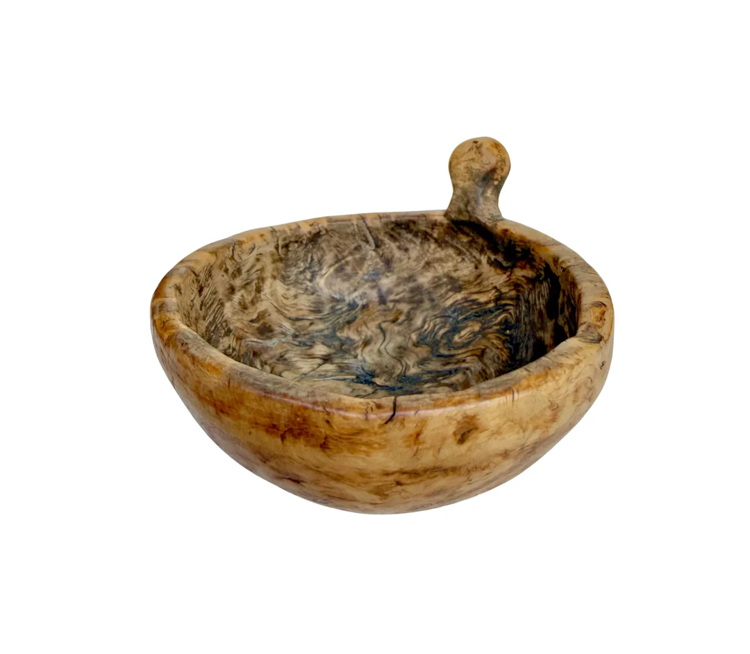 Miniatyr rotbolle m/håndtak