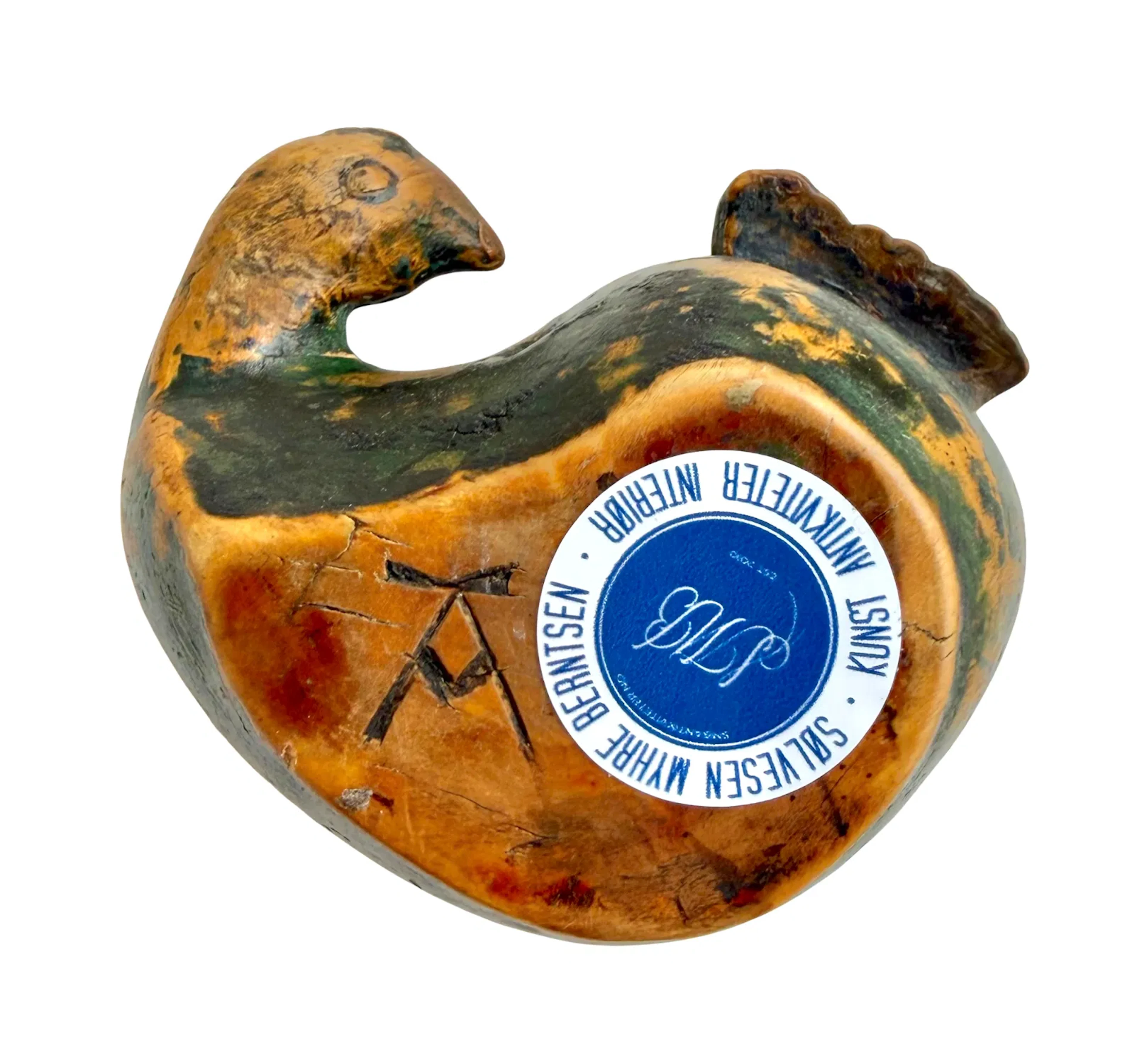 Liten brennevinsfugl 1700-tallet.