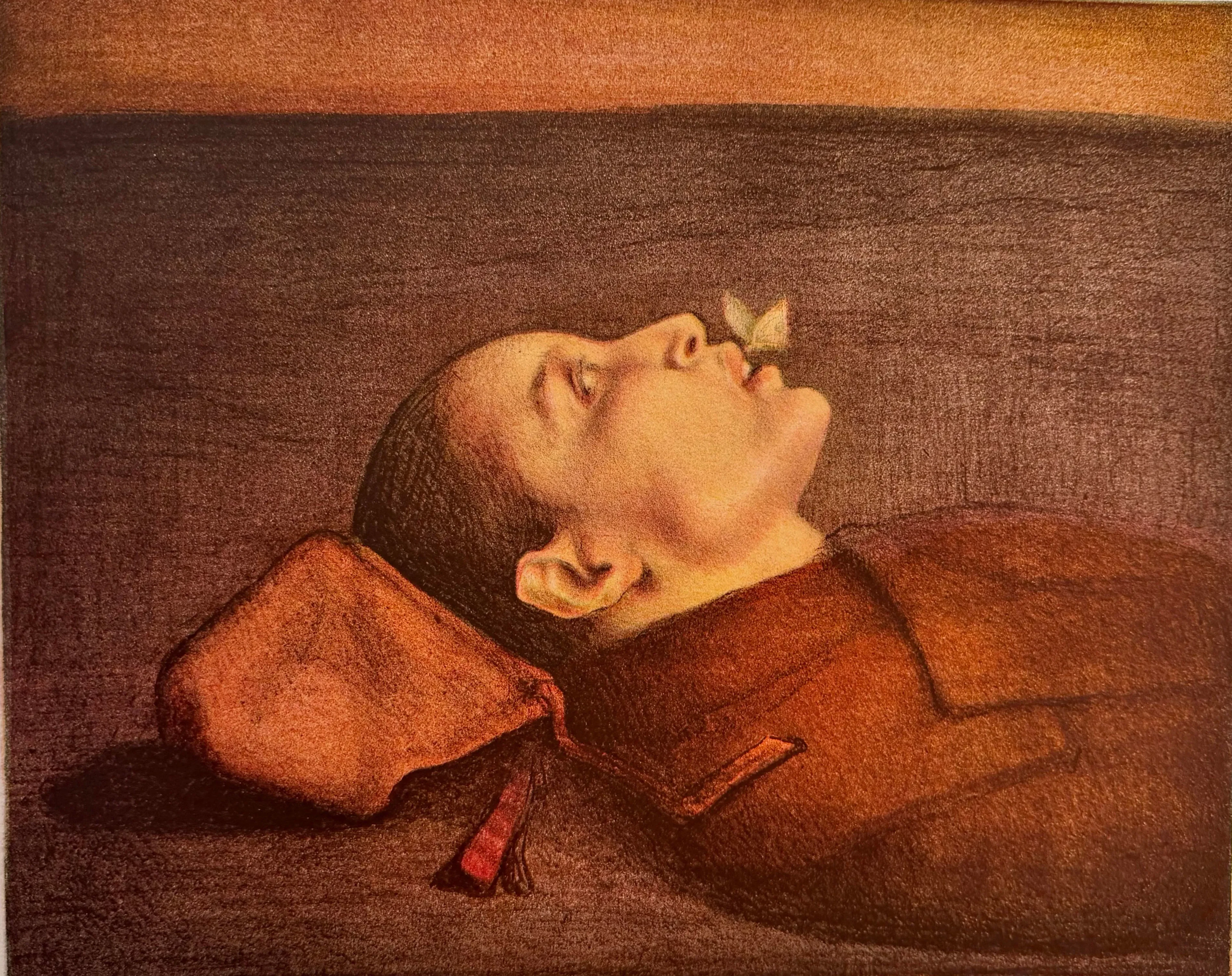 Odd Nerdrum - Pike med sommerfugl