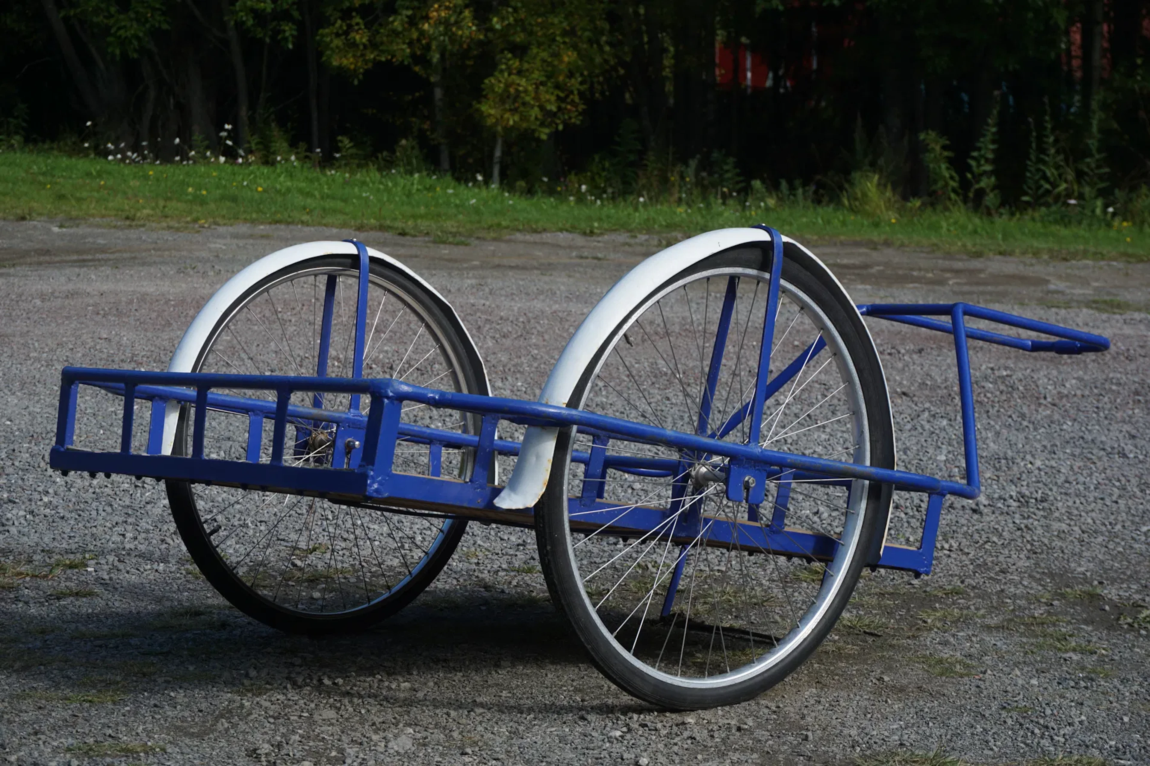 Blå Cykelkärra. B14