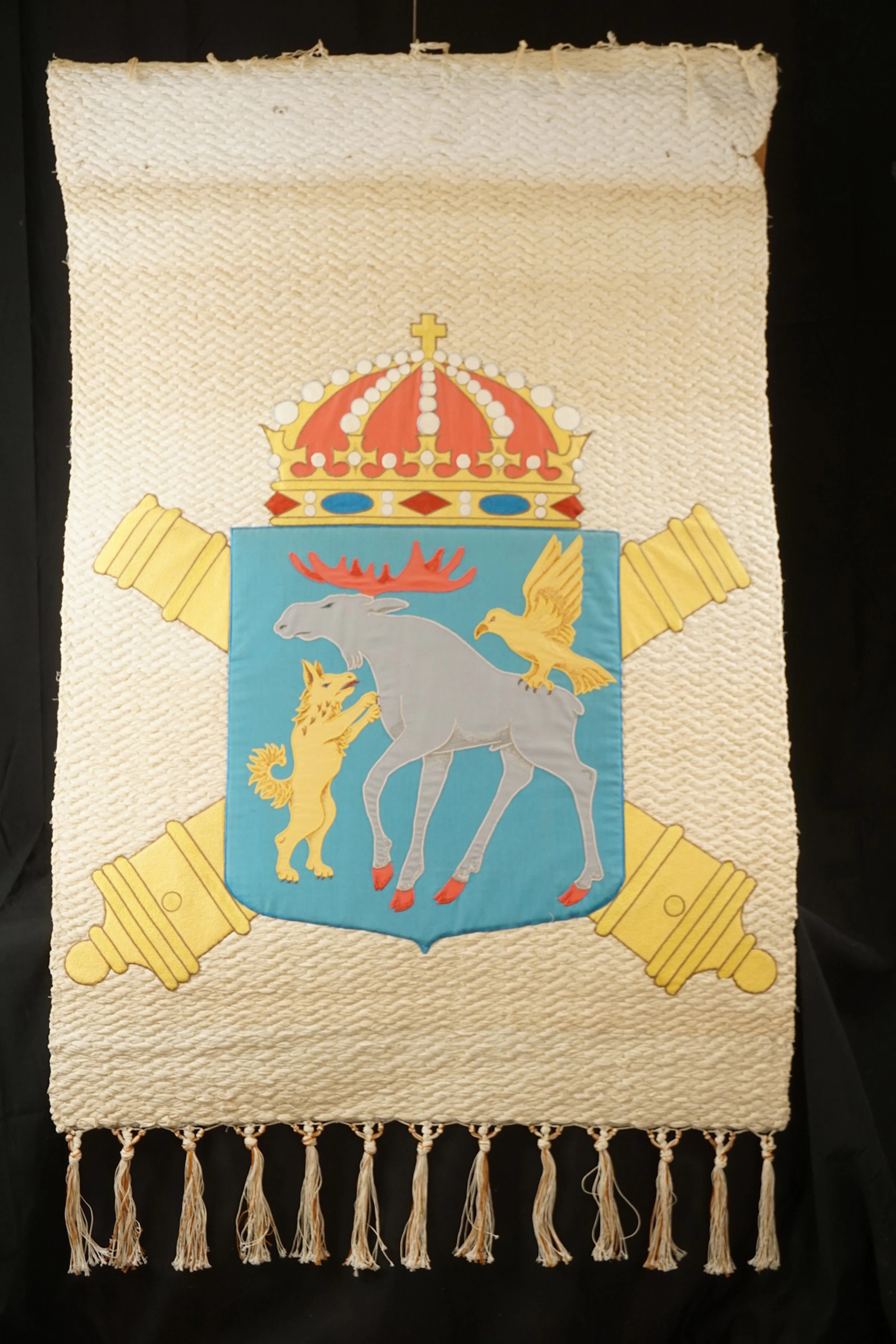 Norrlands Artilleriregemente A4 vapen Saara Harju. M33