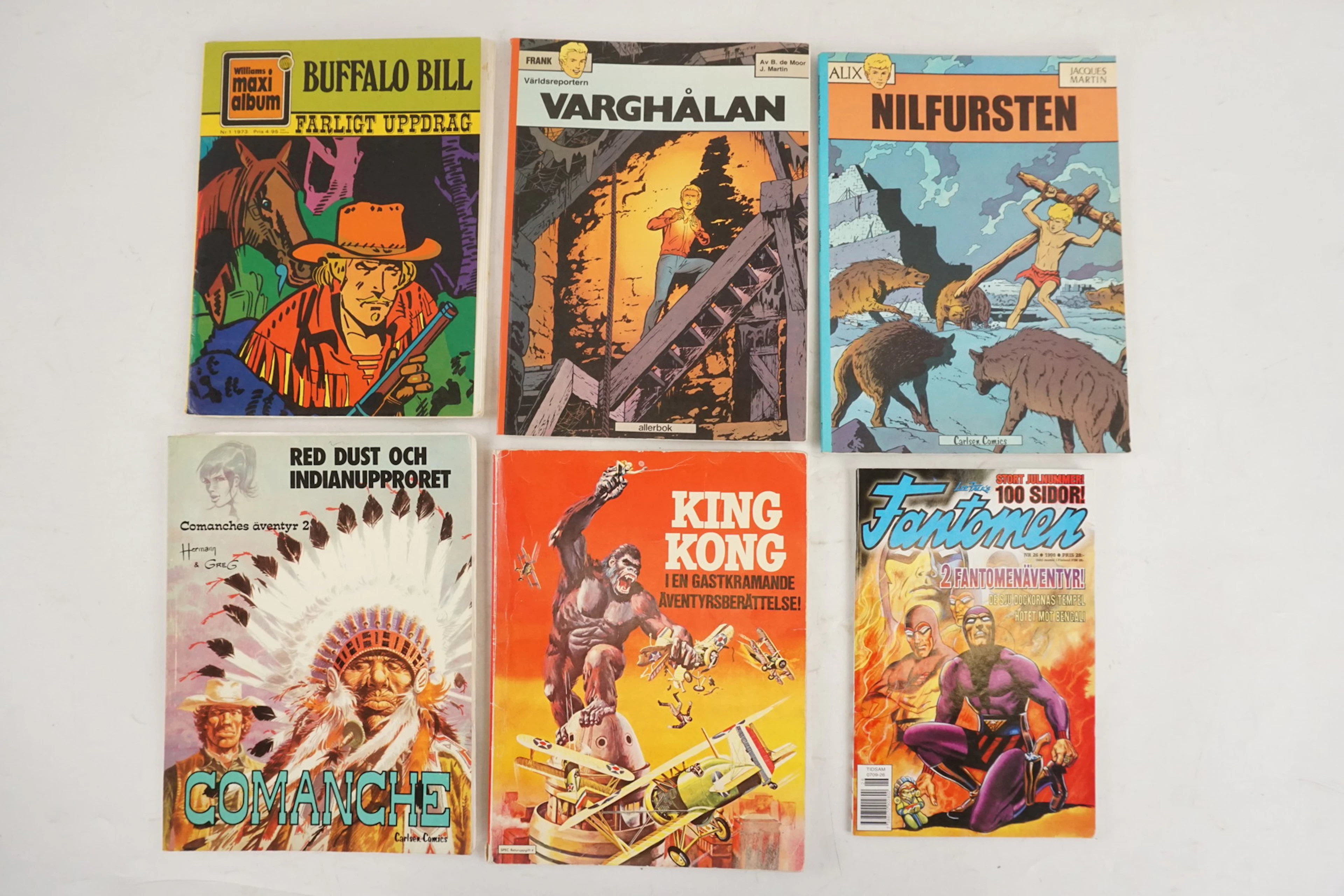 Tidningar Alix – Nilfursten e Comanche mm. A88/