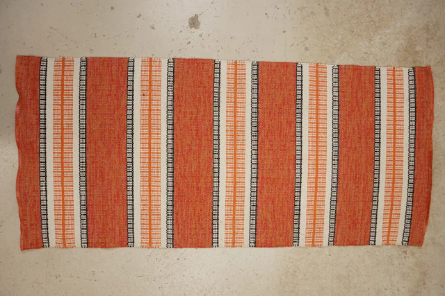 Plastmatta Orange 149x65. B161/