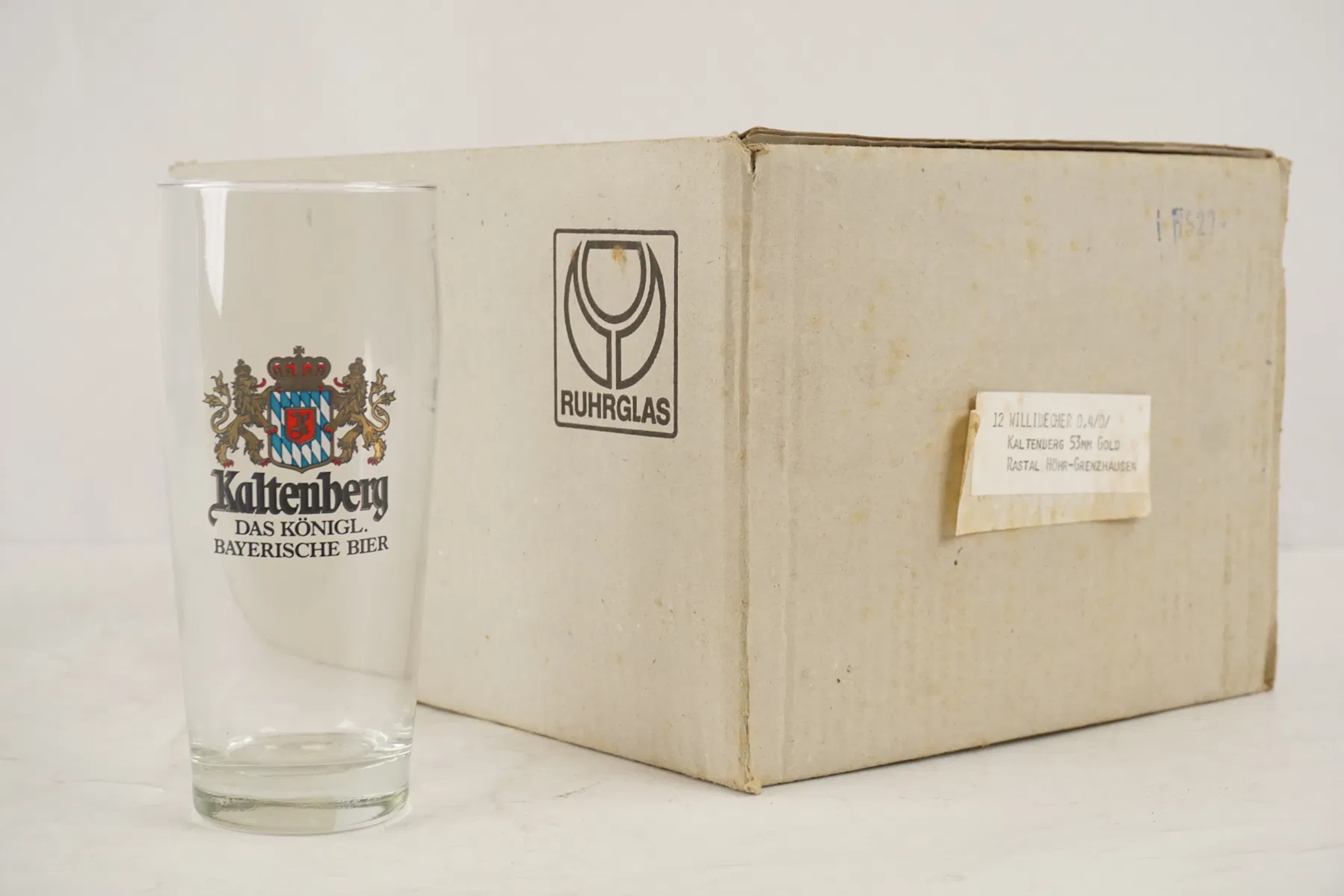 12st Ruhrglas Kaltenberg 0,4L Ölglas. D32