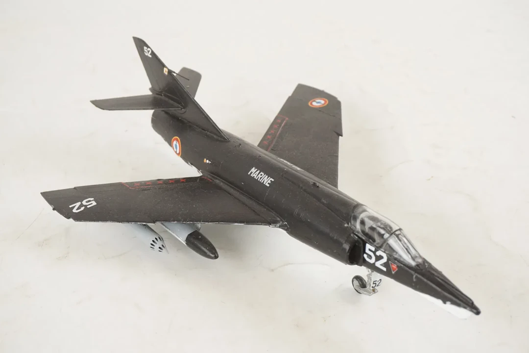 Aéronavale Dassault Étendard IV plan modell. A2/