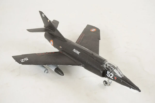 Aéronavale Dassault Étendard IV plan modell. A2/