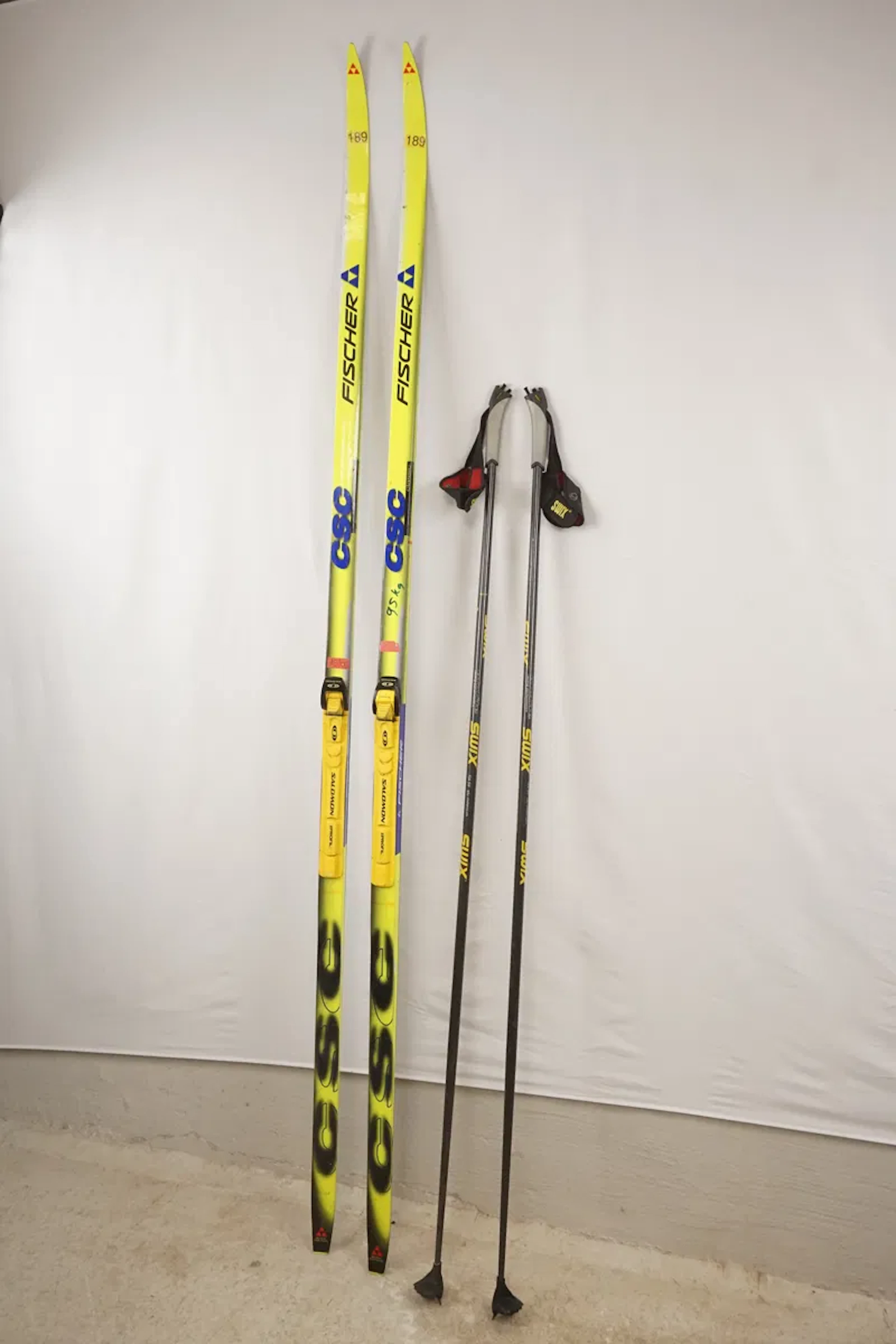 Fischer SCS Skidor & Swix Stavar. D103