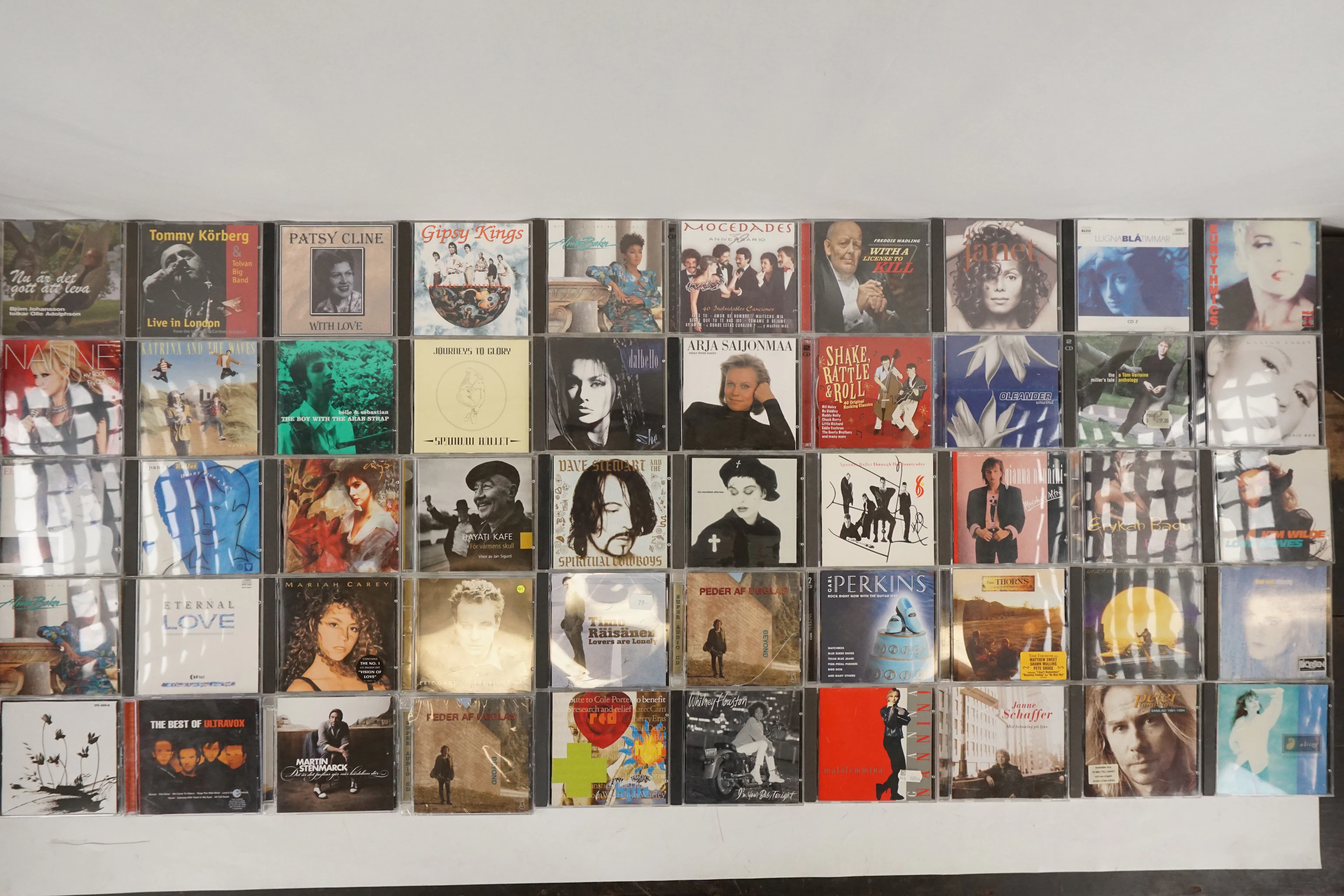50st Musik-CD MJB, Mariah Carey, Janet Jackson mm. A195/